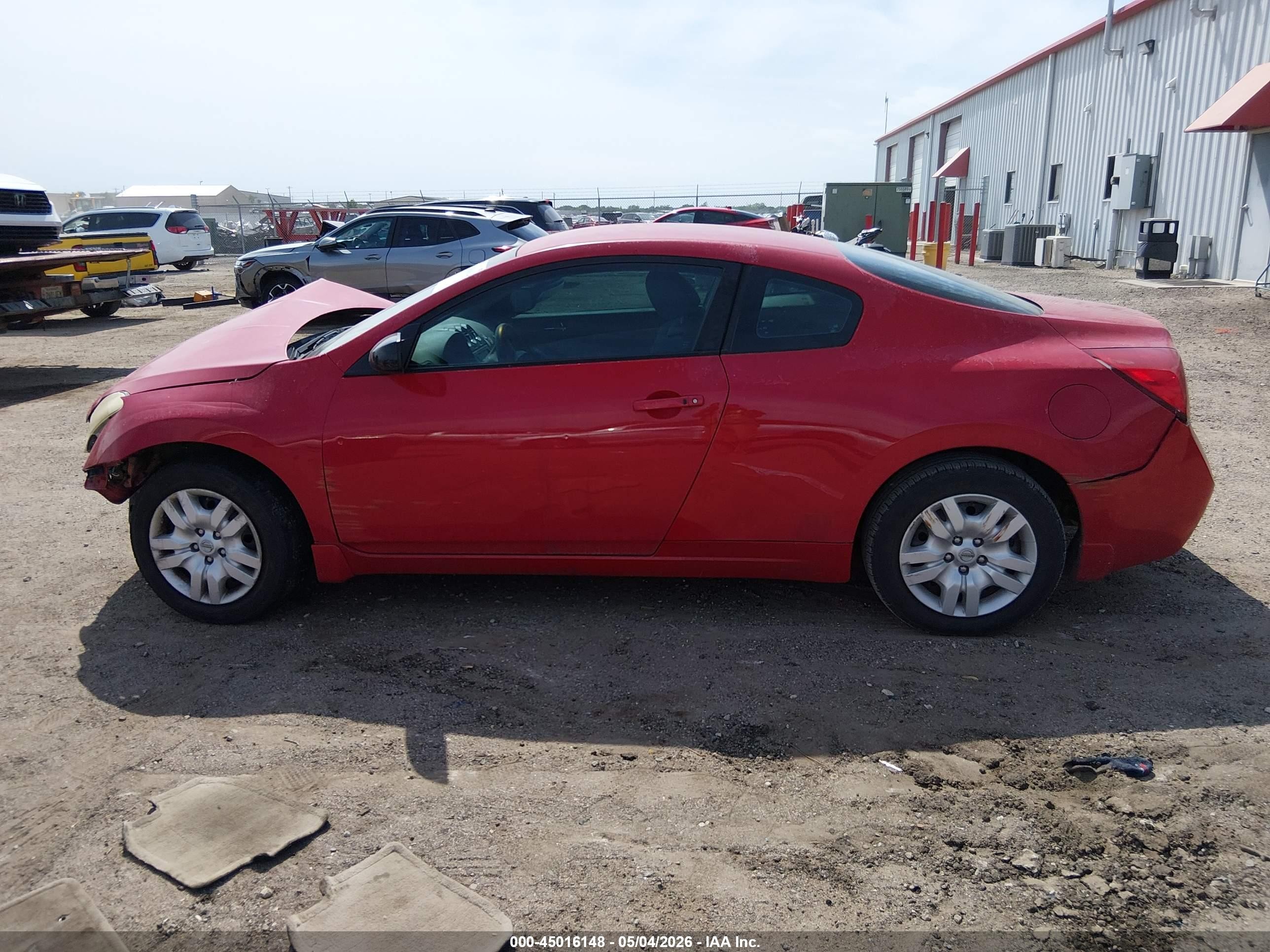 2009 Nissan Altima 2.5 S Красный vin: 1N4AL24E99C109605