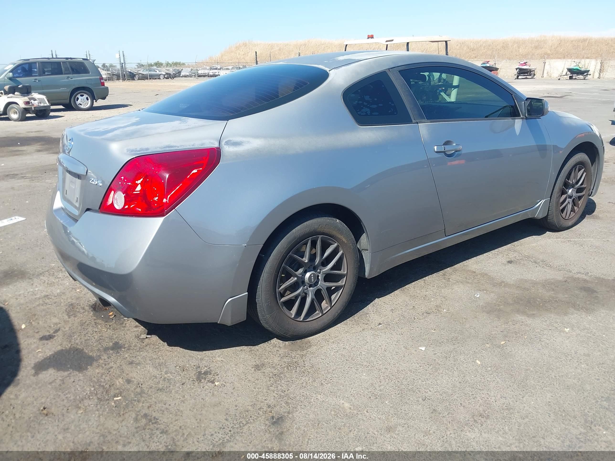 2009 Nissan Altima 2.5 S Gray vin: 1N4AL24E99C126579