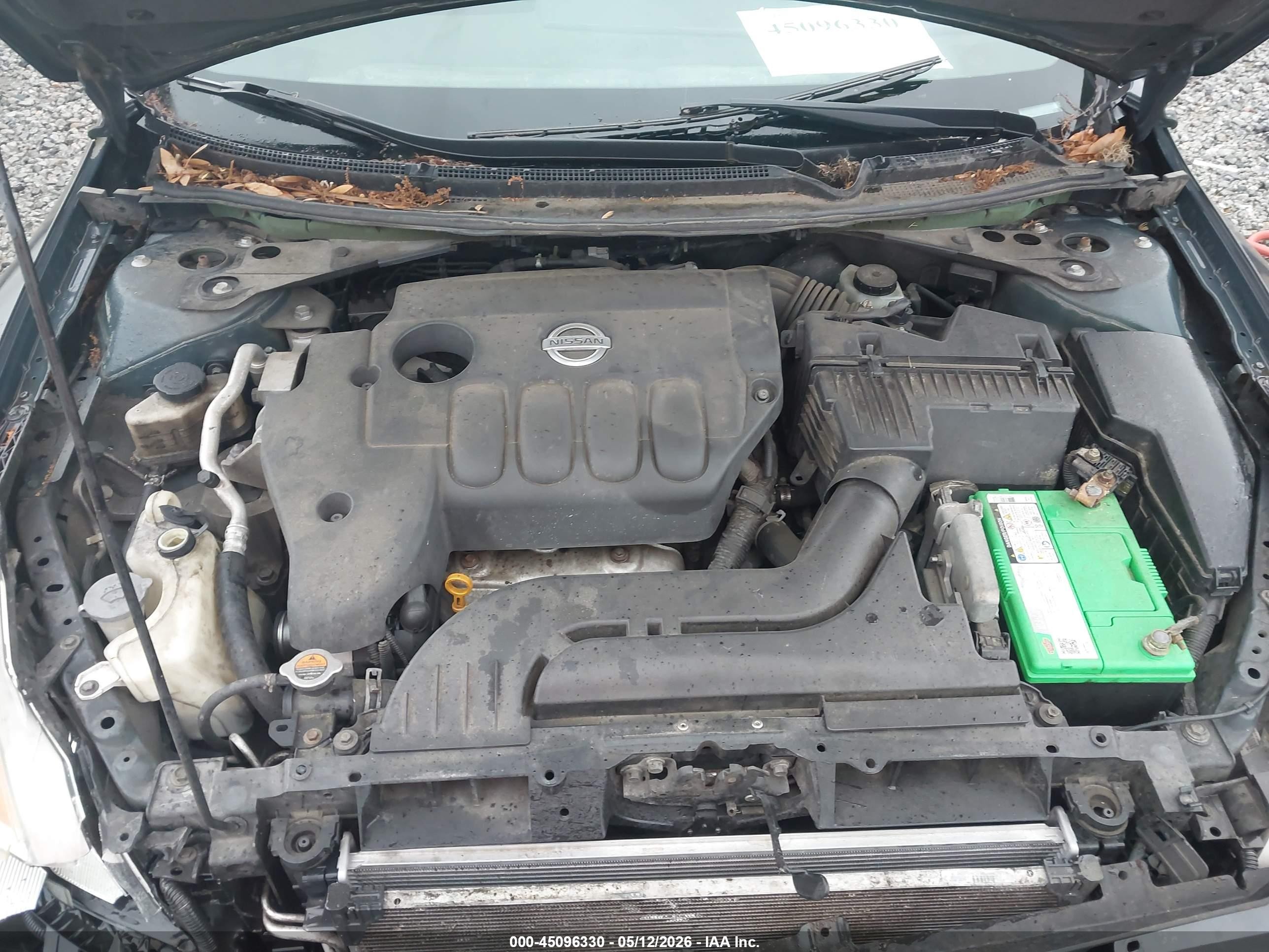 2009 Nissan Altima 2.5 S Black vin: 1N4AL24E99C150199
