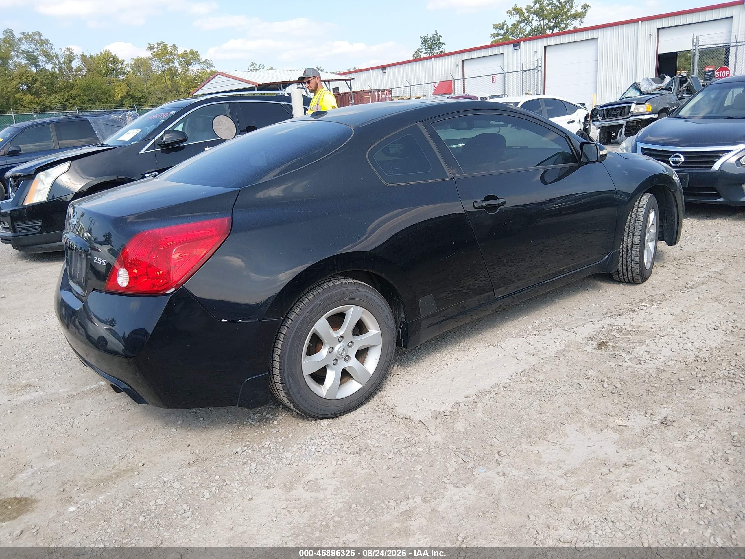 2009 Nissan Altima 2.5 S Черный vin: 1N4AL24E99C186491