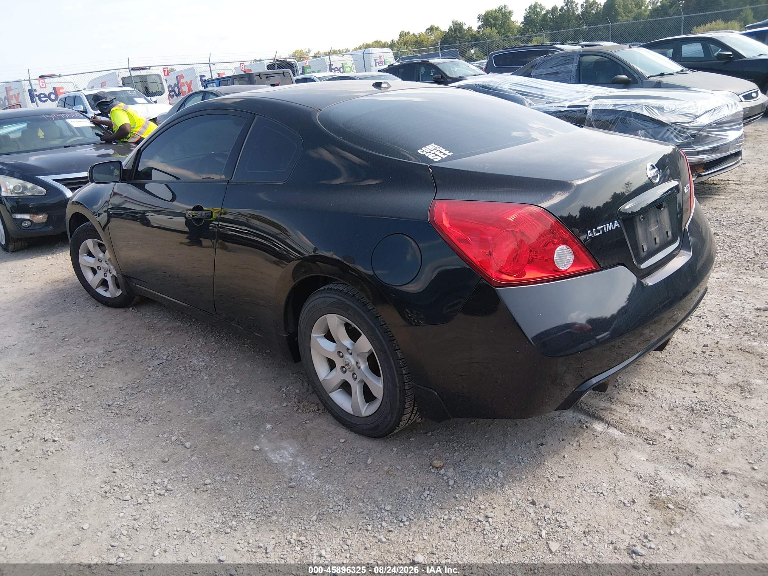 2009 Nissan Altima 2.5 S Черный vin: 1N4AL24E99C186491
