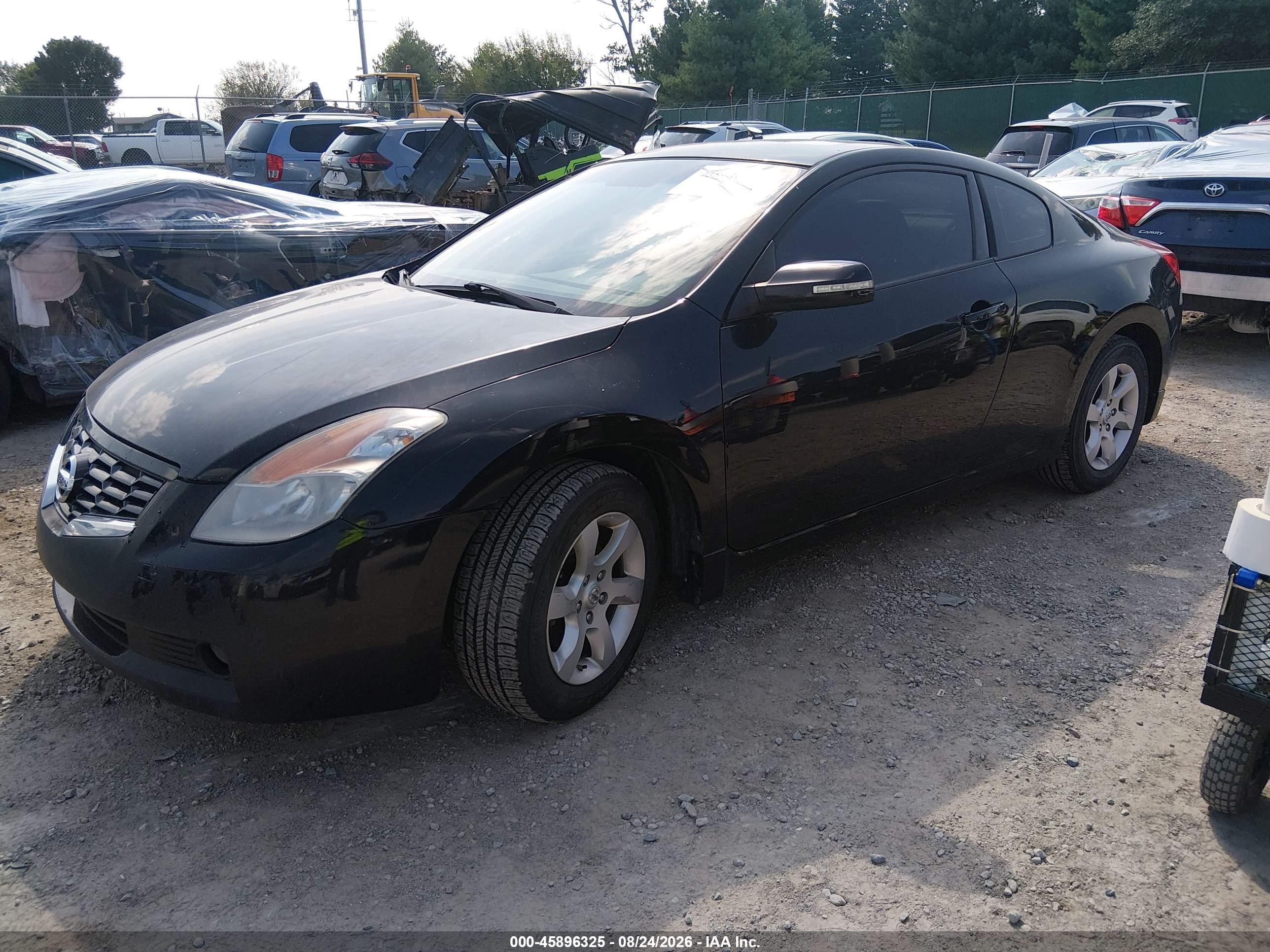 2009 Nissan Altima 2.5 S Черный vin: 1N4AL24E99C186491