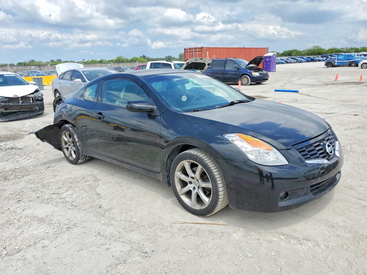 2008 Nissan Altima 2.5s Black vin: 1N4AL24EX8C234773