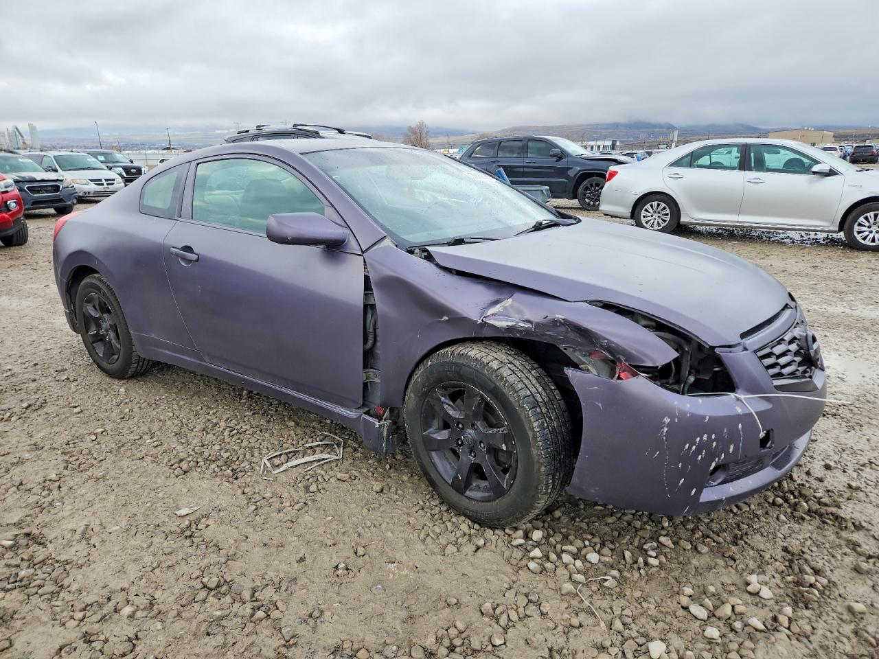2009 Nissan Altima 2.5 S Purple vin: 1N4AL24EX9C193059