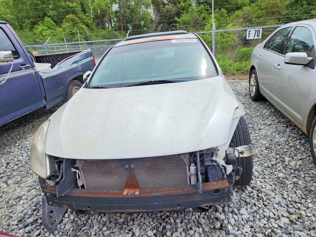 2010 Nissan Altima 2.5 White vin: 1N4AL2AP0AC134421
