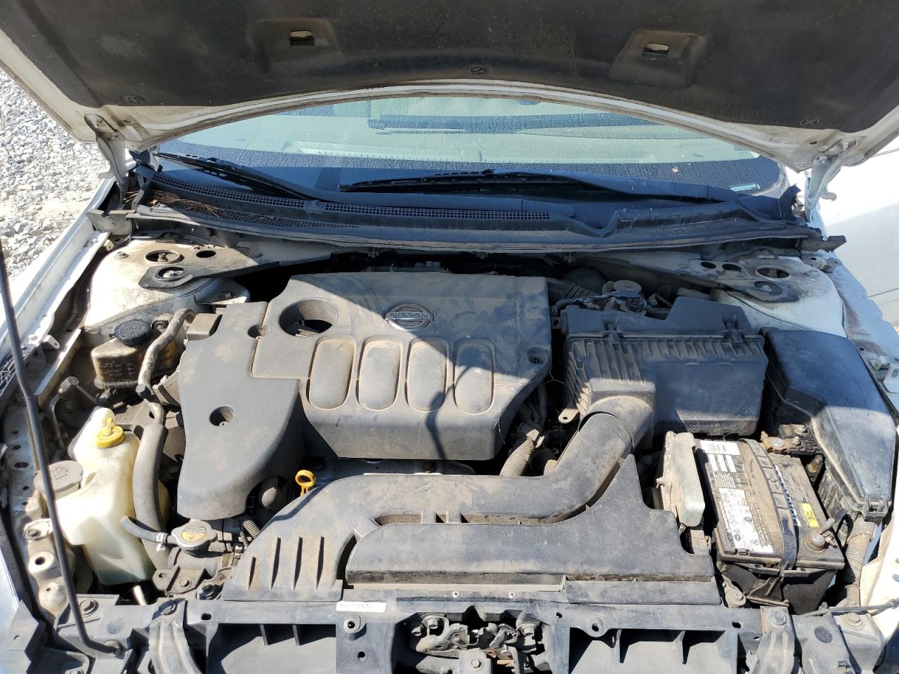 2010 Nissan Altima 2.5 White vin: 1N4AL2AP0AC134421