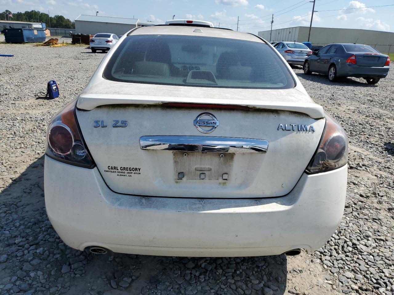 2010 Nissan Altima 2.5 White vin: 1N4AL2AP0AC134421