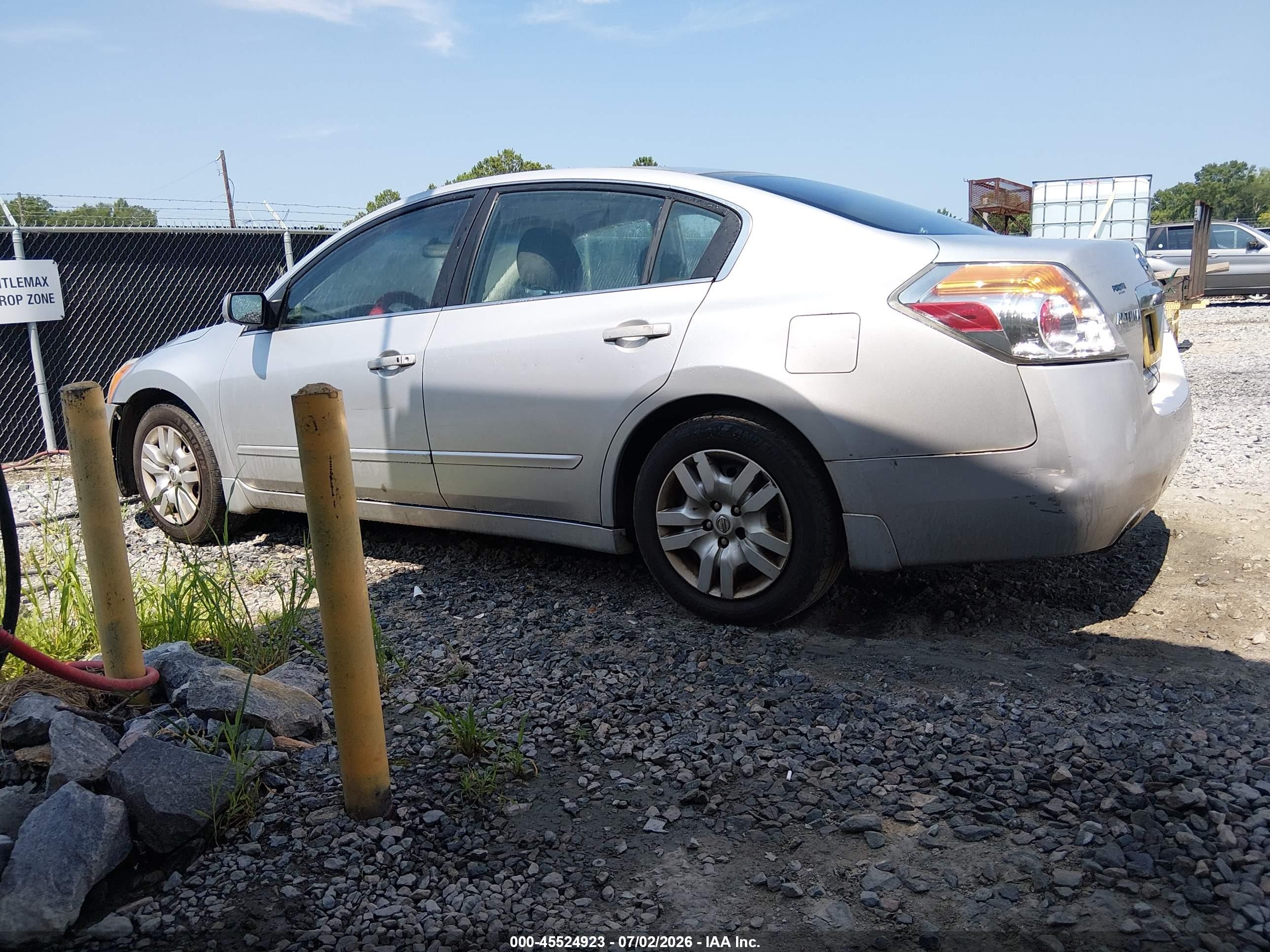 2010 Nissan Altima 2.5 S Gray vin: 1N4AL2AP0AC143670