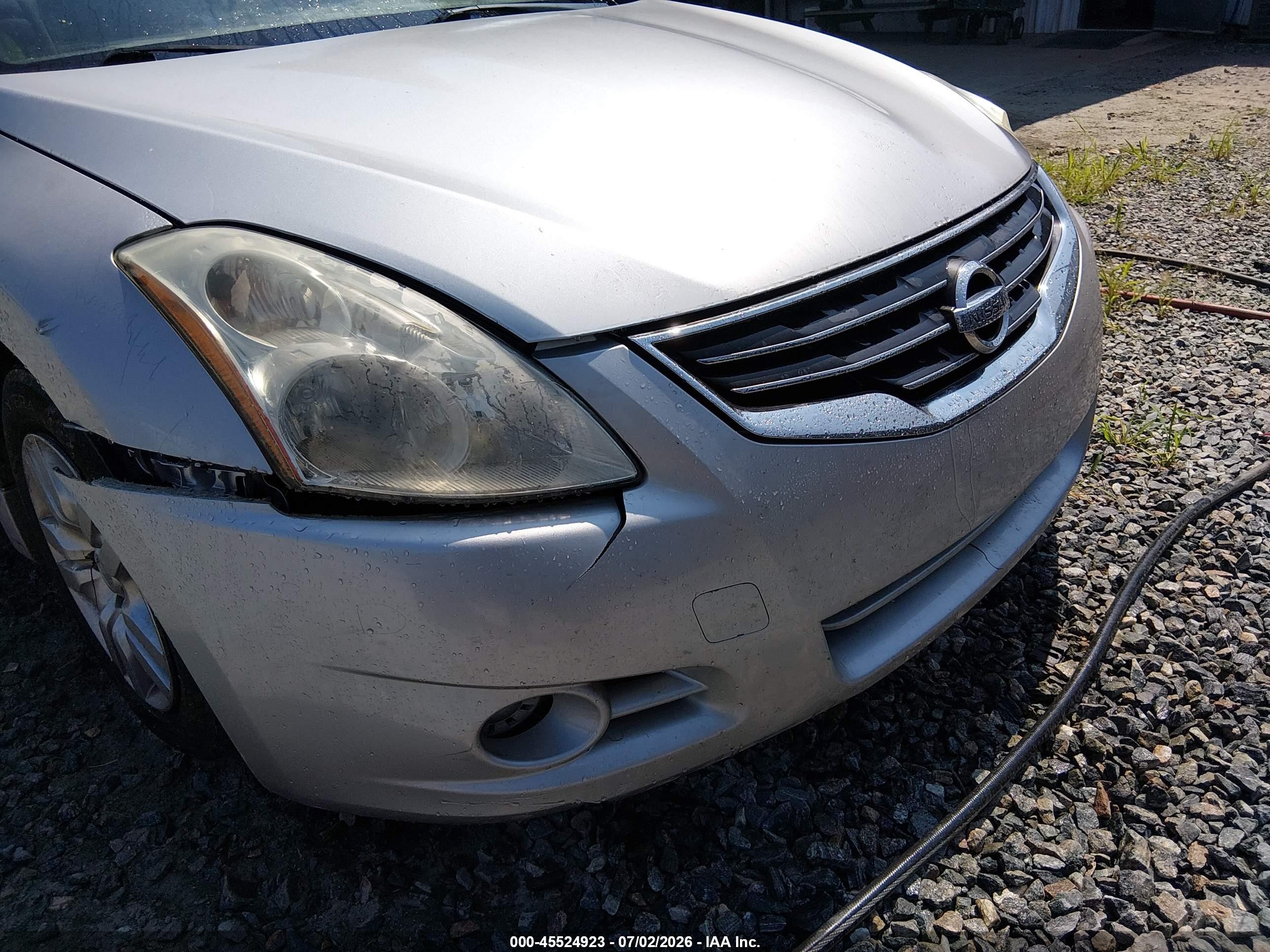 2010 Nissan Altima 2.5 S Gray vin: 1N4AL2AP0AC143670