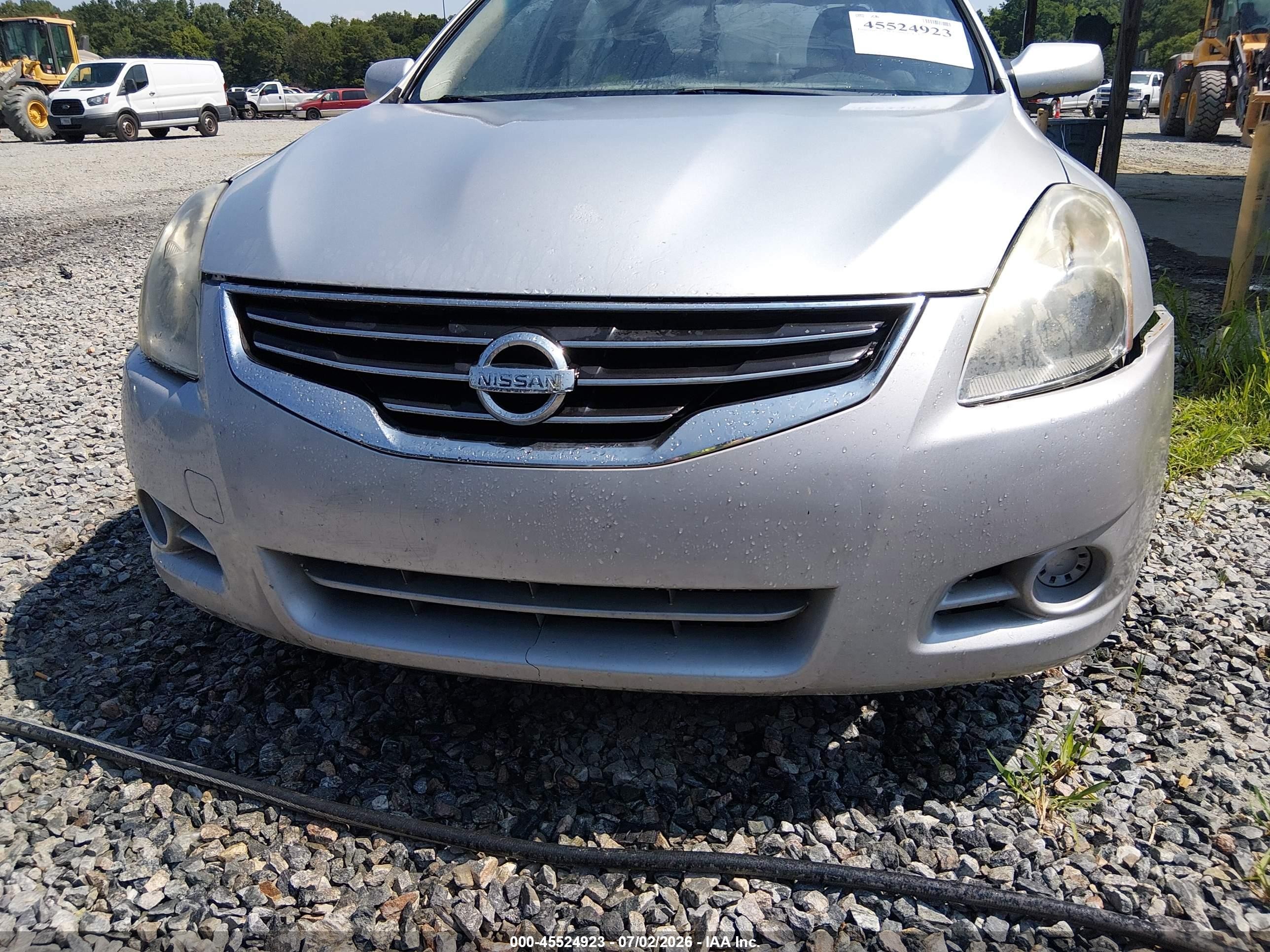 2010 Nissan Altima 2.5 S Gray vin: 1N4AL2AP0AC143670