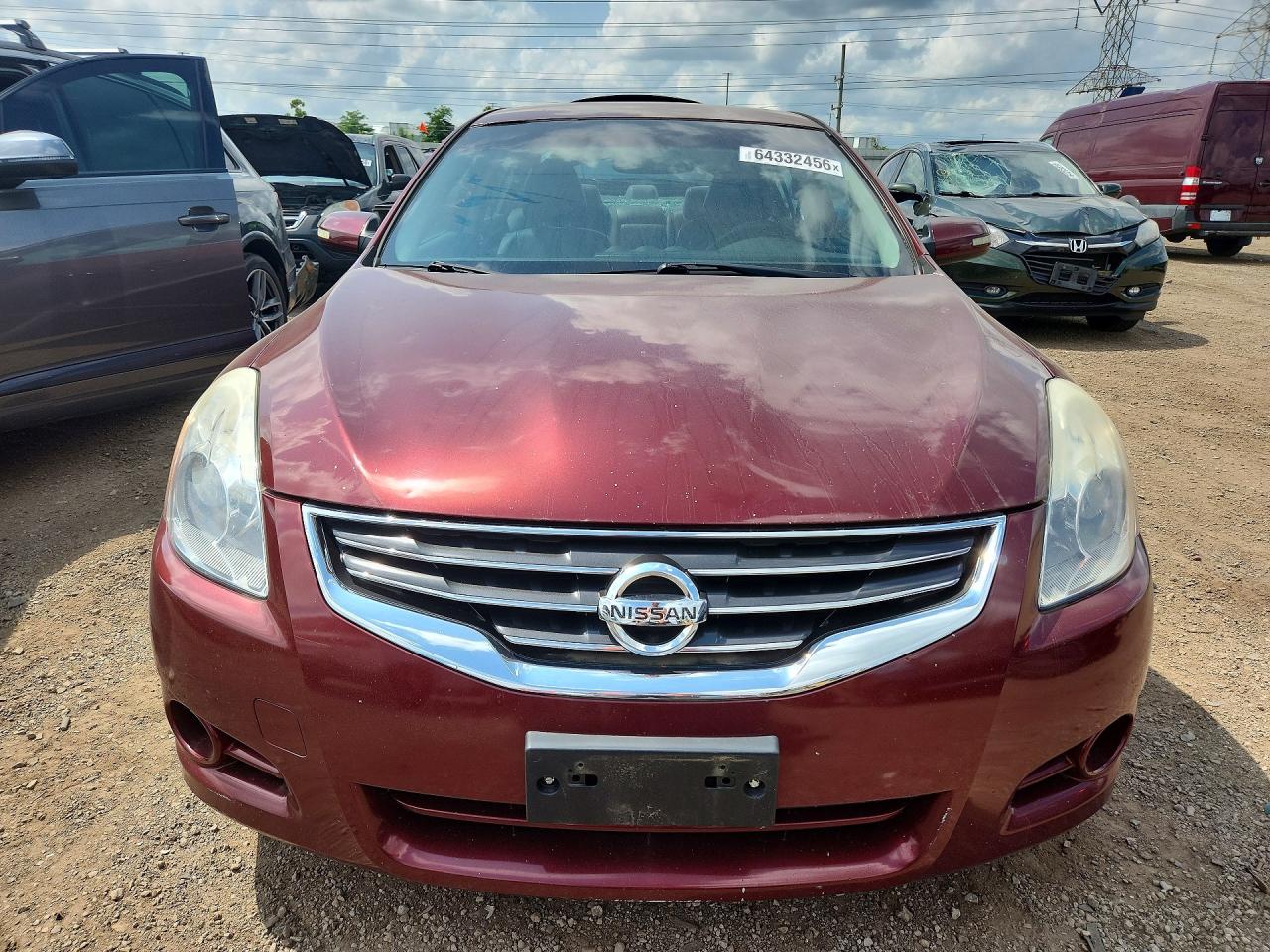 2010 Nissan Altima 2.5 Maroon vin: 1N4AL2AP0AC164258
