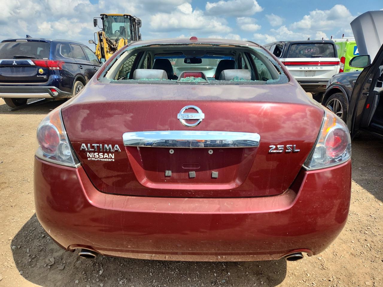 2010 Nissan Altima 2.5 Maroon vin: 1N4AL2AP0AC164258