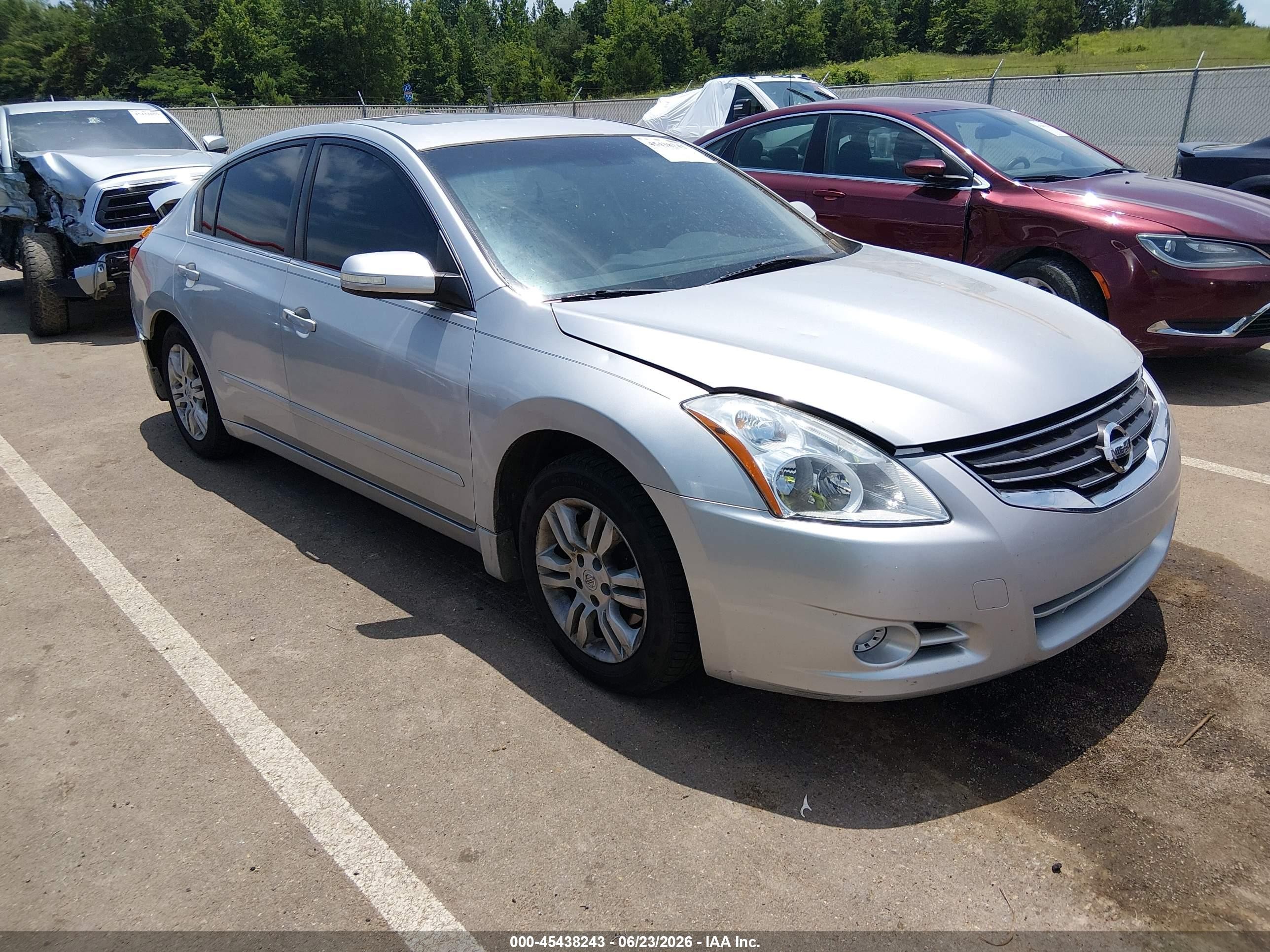 2010 Nissan Altima 2.5 S Silver vin: 1N4AL2AP0AC186910