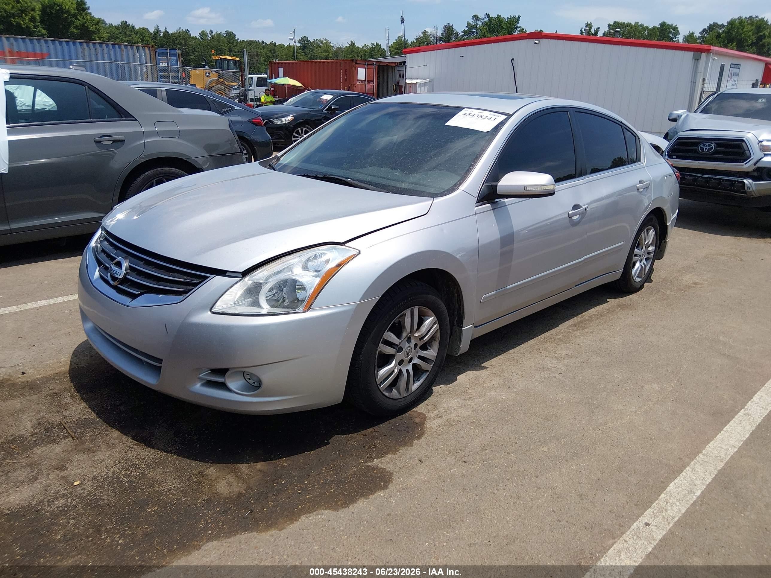 2010 Nissan Altima 2.5 S Silver vin: 1N4AL2AP0AC186910