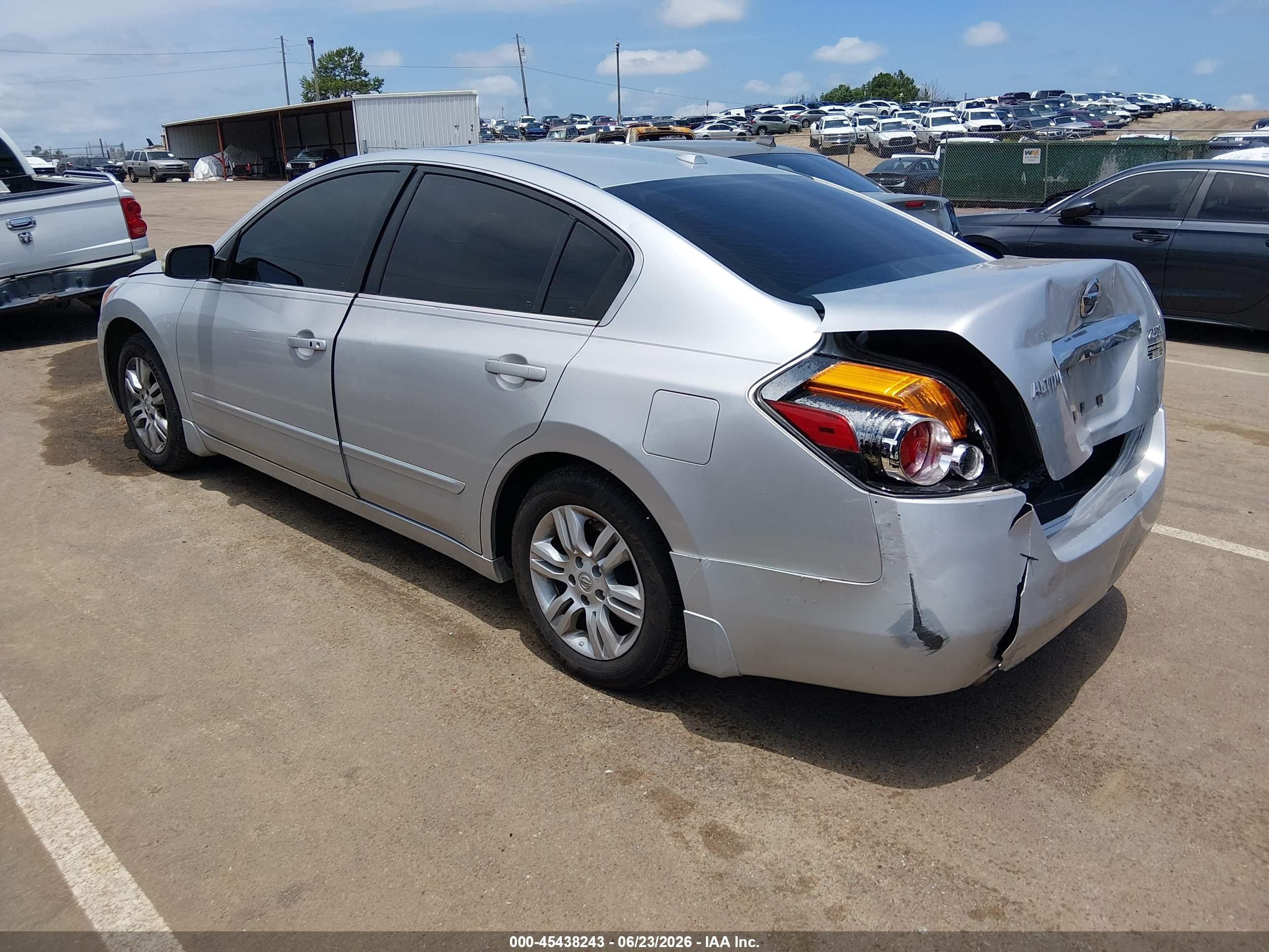2010 Nissan Altima 2.5 S Silver vin: 1N4AL2AP0AC186910