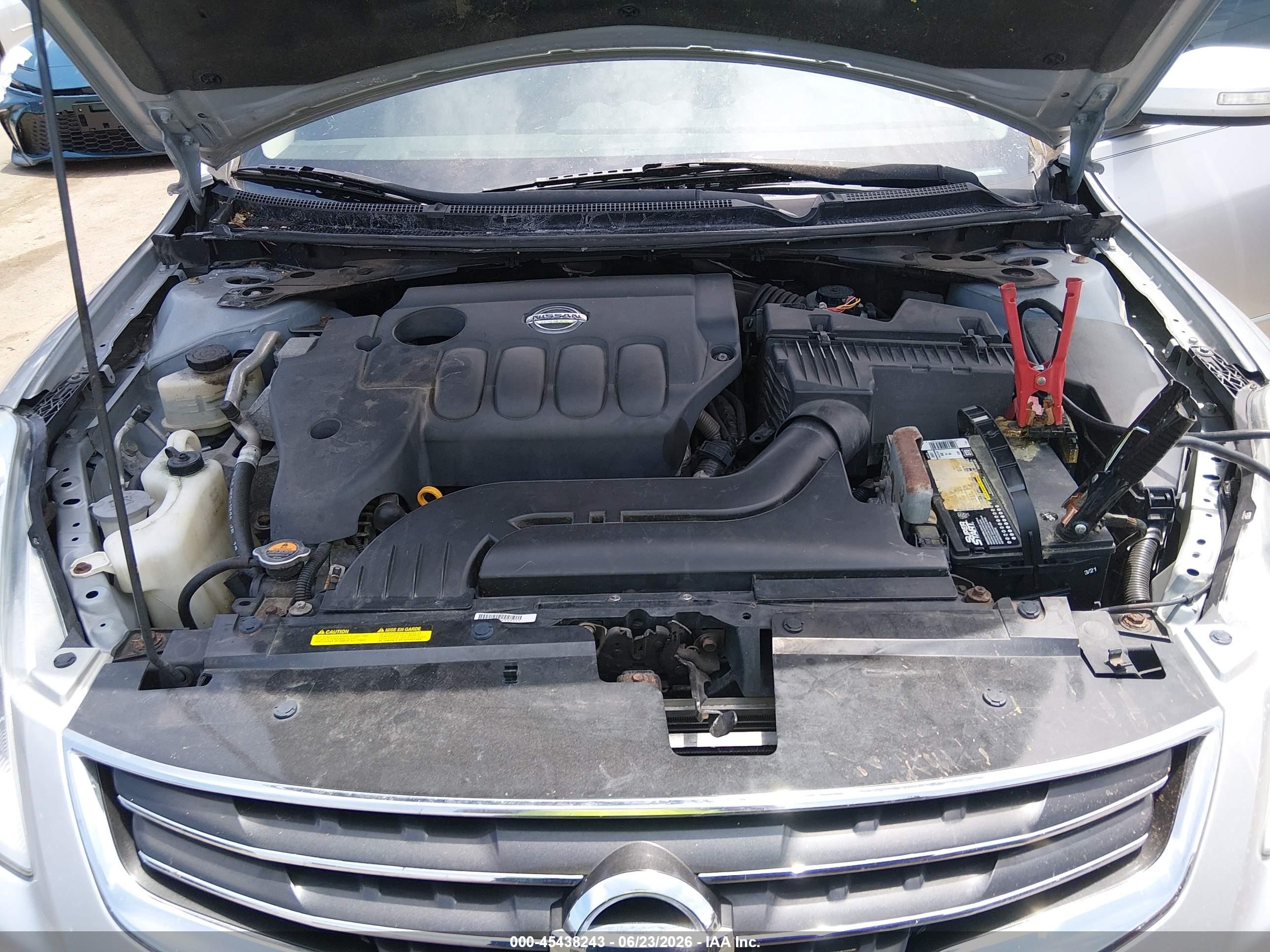 2010 Nissan Altima 2.5 S Silver vin: 1N4AL2AP0AC186910