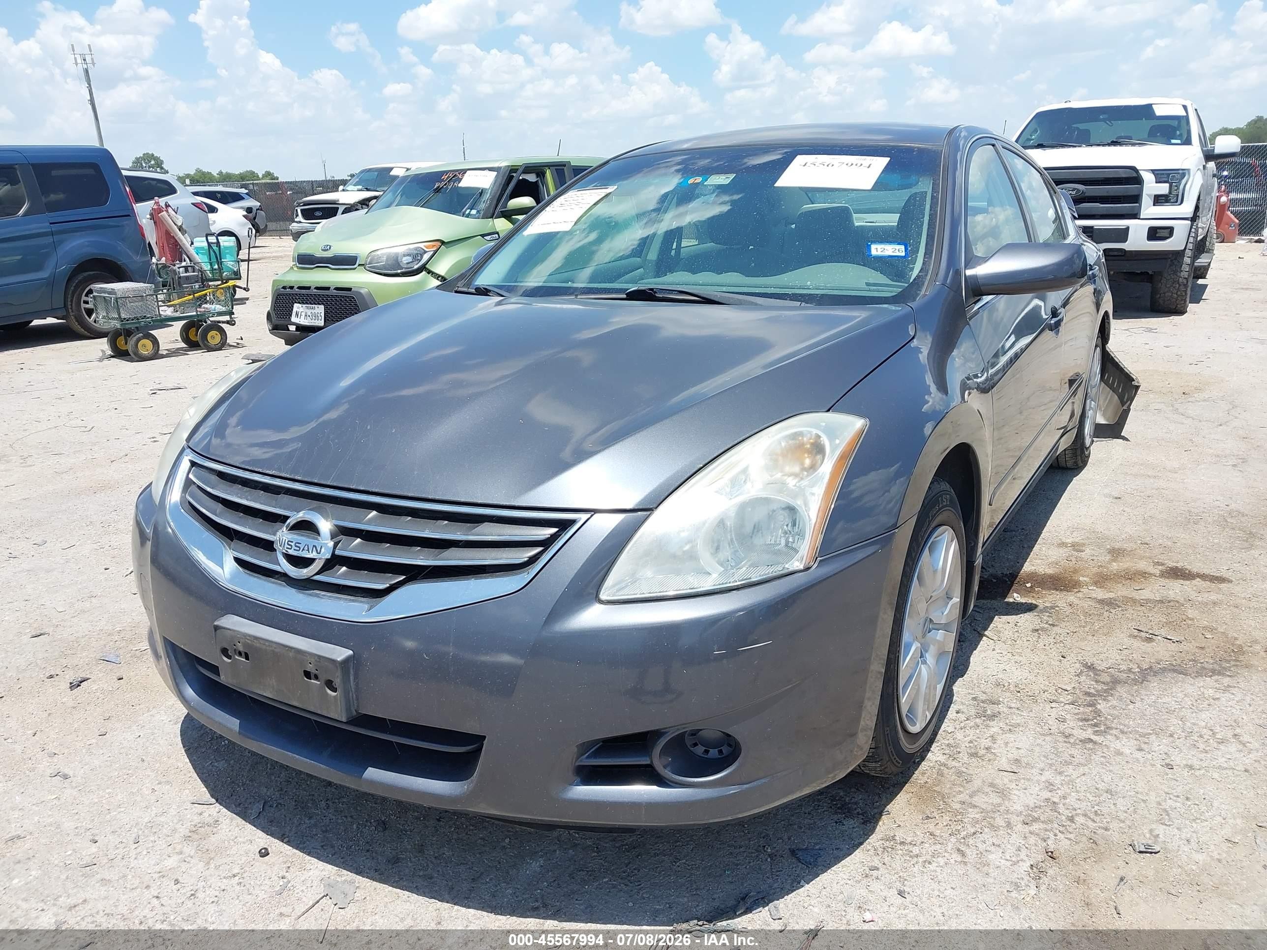 2010 Nissan Altima 2.5 S Gray vin: 1N4AL2AP0AN403067