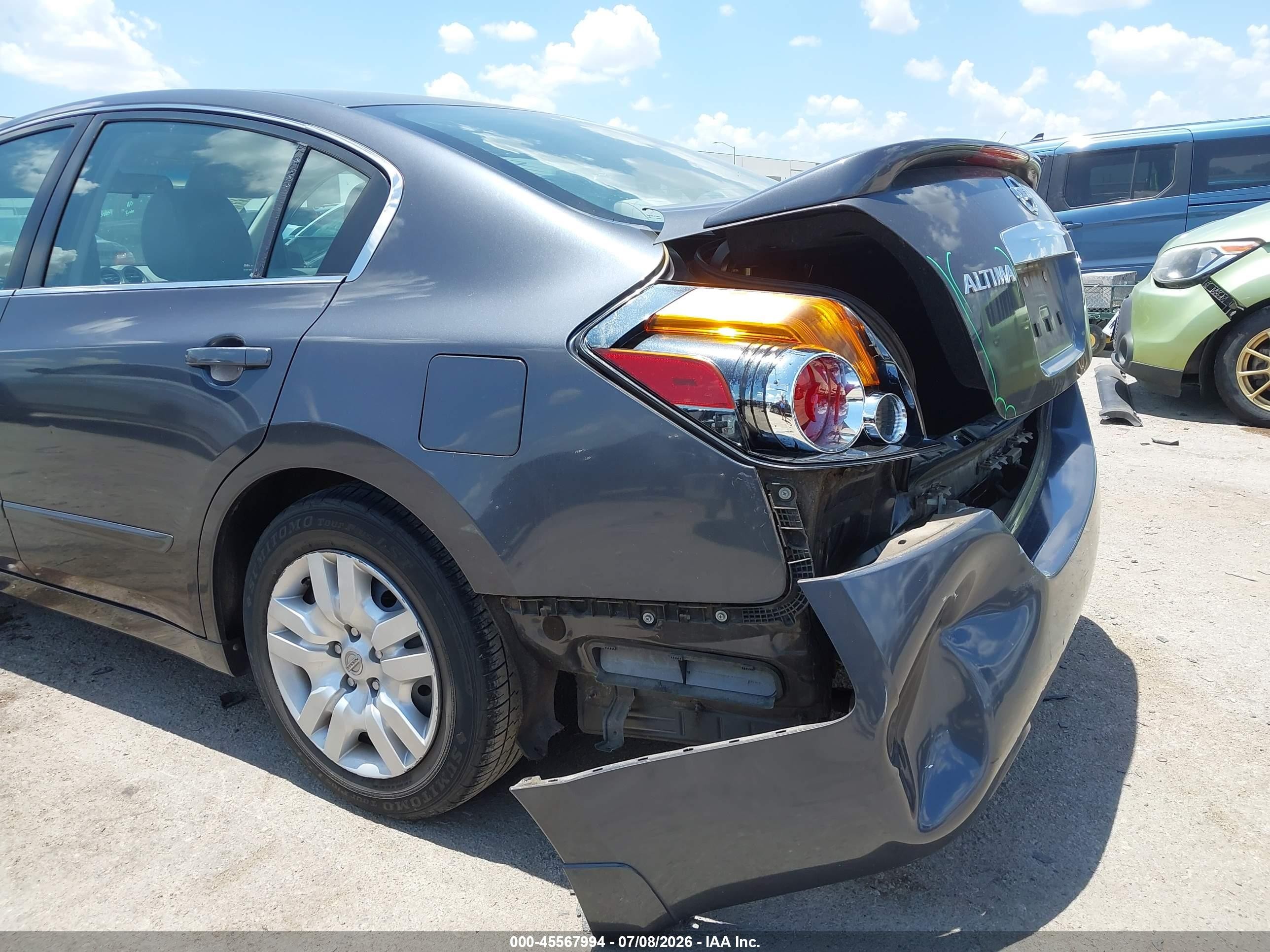 2010 Nissan Altima 2.5 S Gray vin: 1N4AL2AP0AN403067
