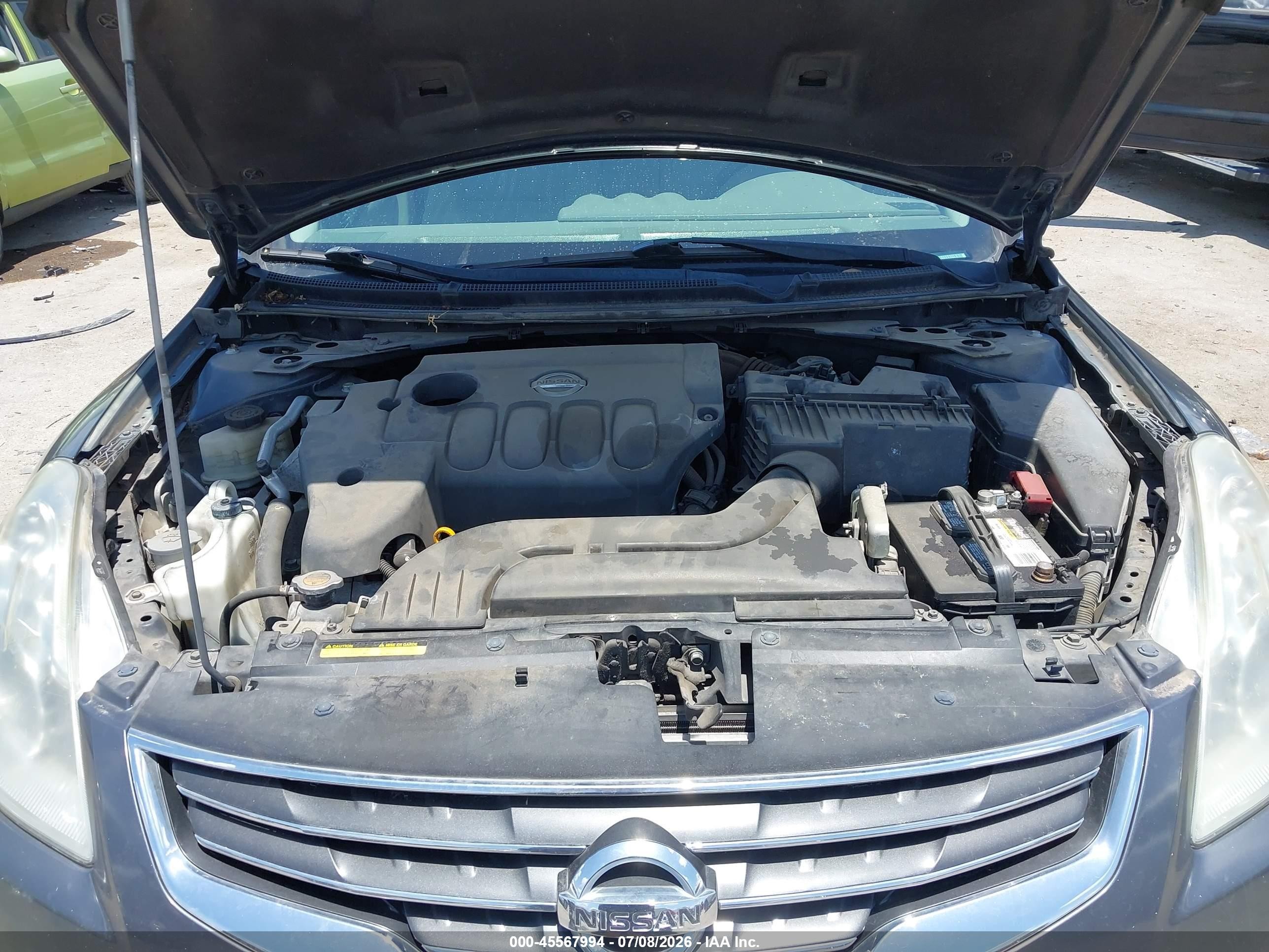 2010 Nissan Altima 2.5 S Gray vin: 1N4AL2AP0AN403067