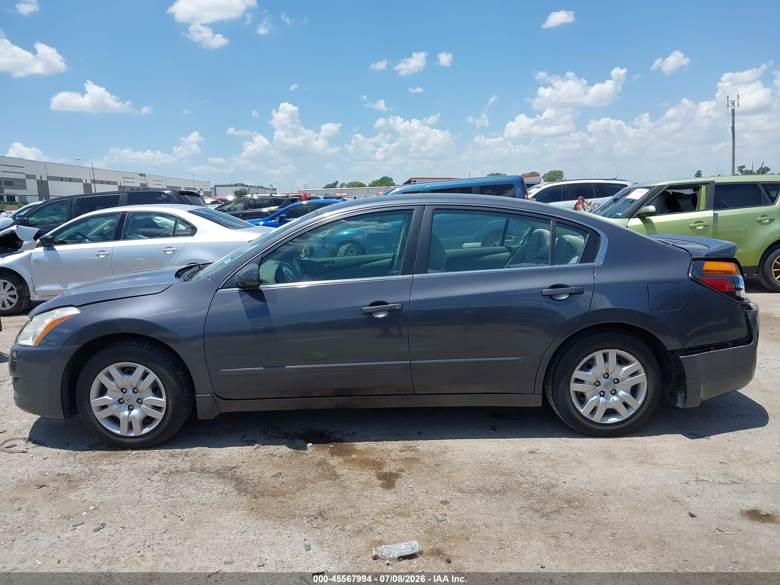 2010 Nissan Altima 2.5 S Gray vin: 1N4AL2AP0AN403067