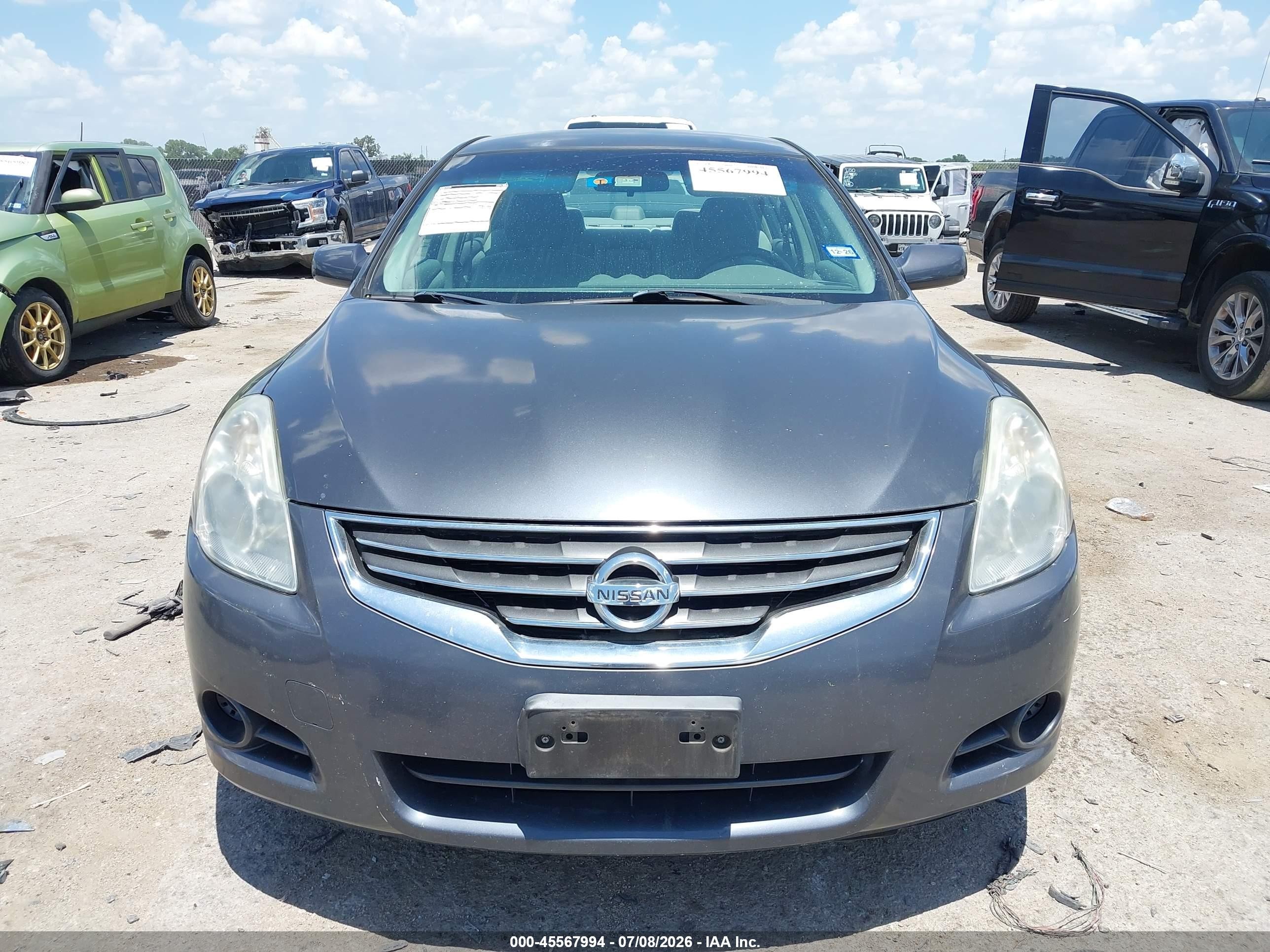 2010 Nissan Altima 2.5 S Gray vin: 1N4AL2AP0AN403067