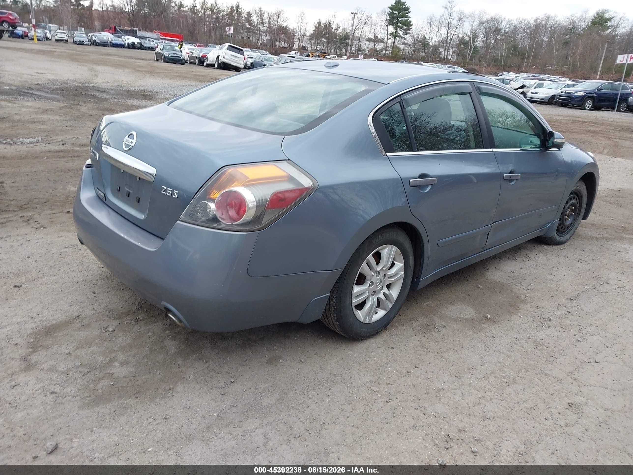 2010 Nissan Altima 2.5 S Blue vin: 1N4AL2AP0AN411217
