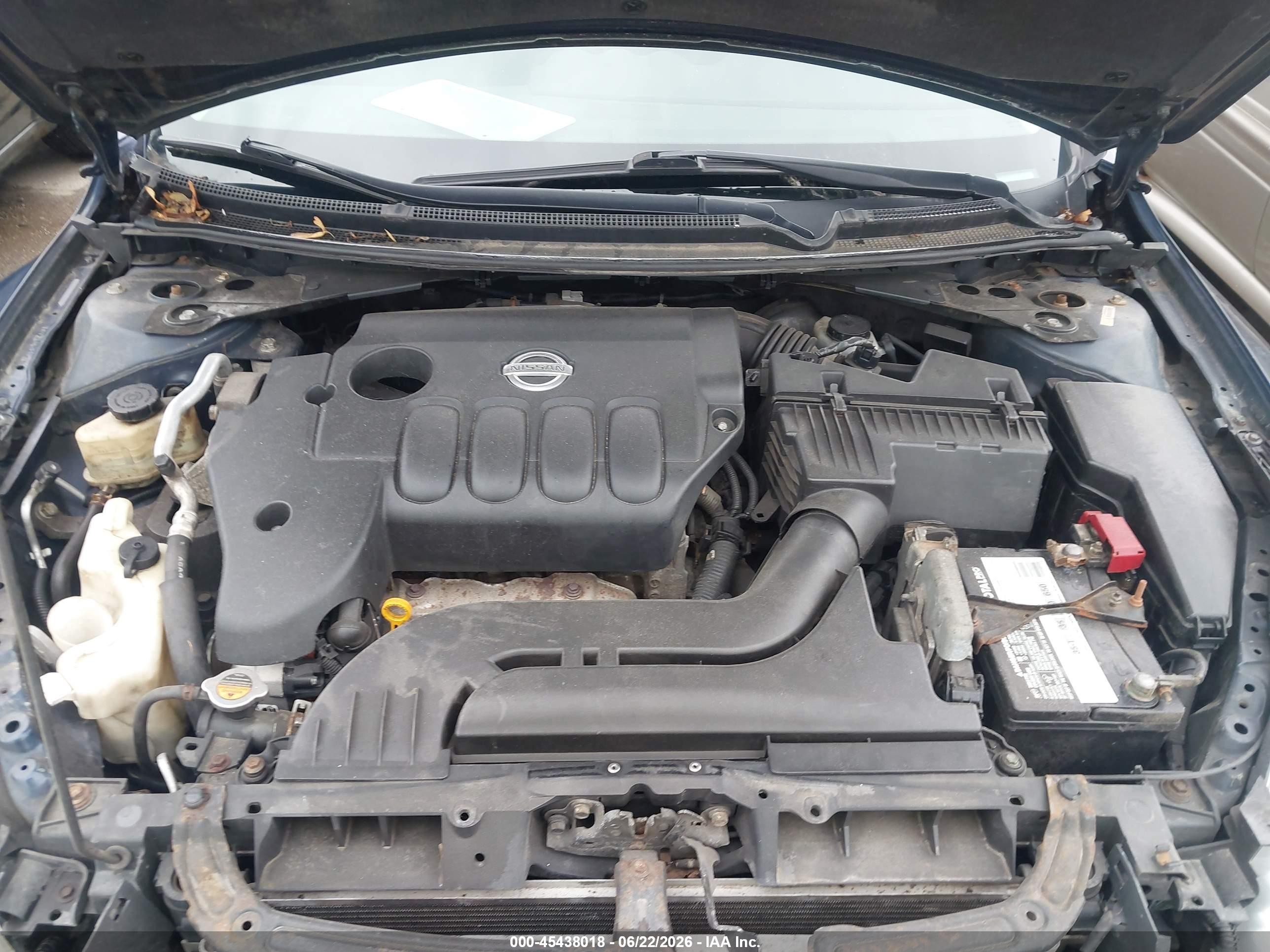 2010 Nissan Altima 2.5 S Blue vin: 1N4AL2AP0AN411508