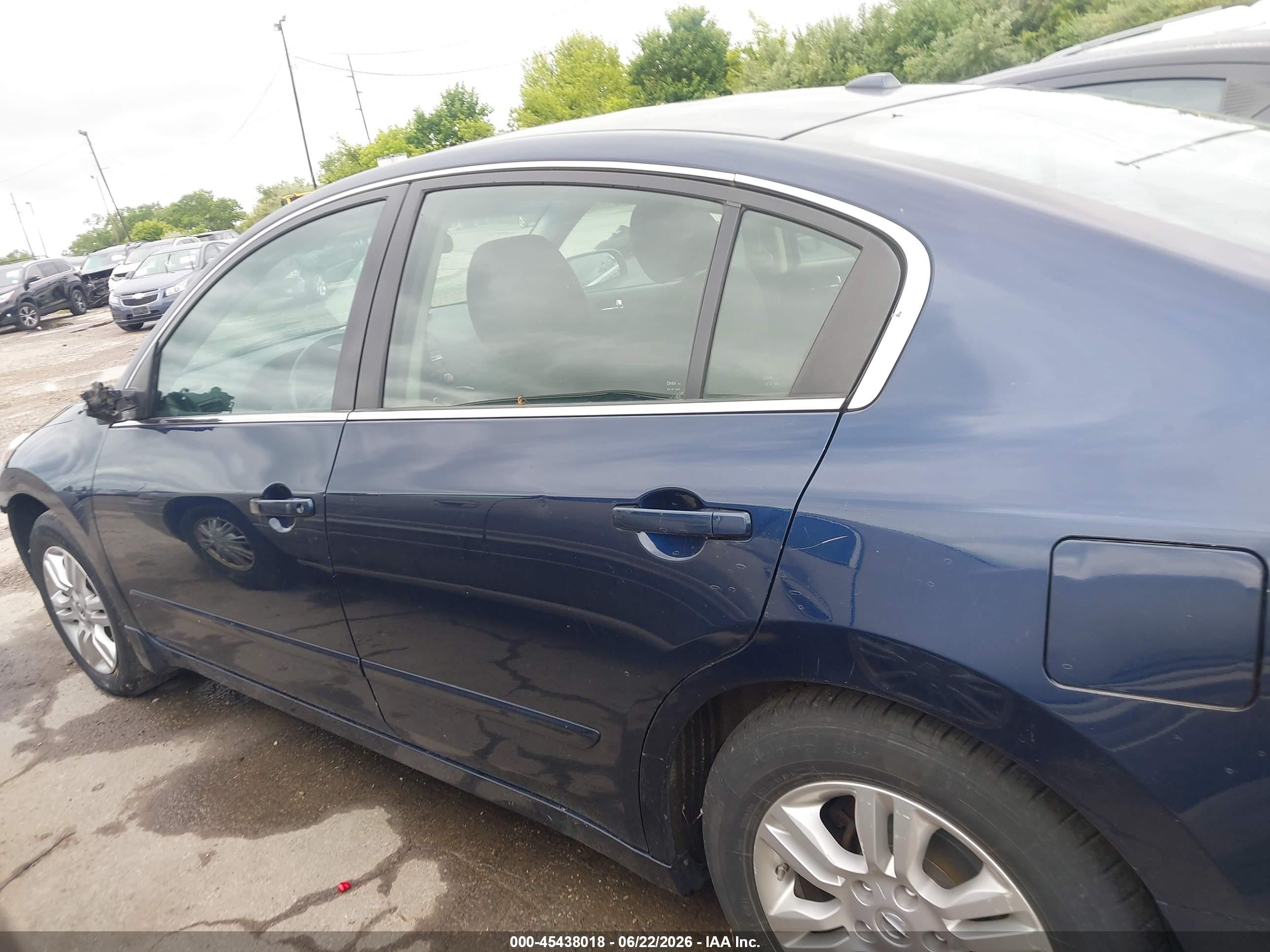 2010 Nissan Altima 2.5 S Blue vin: 1N4AL2AP0AN411508