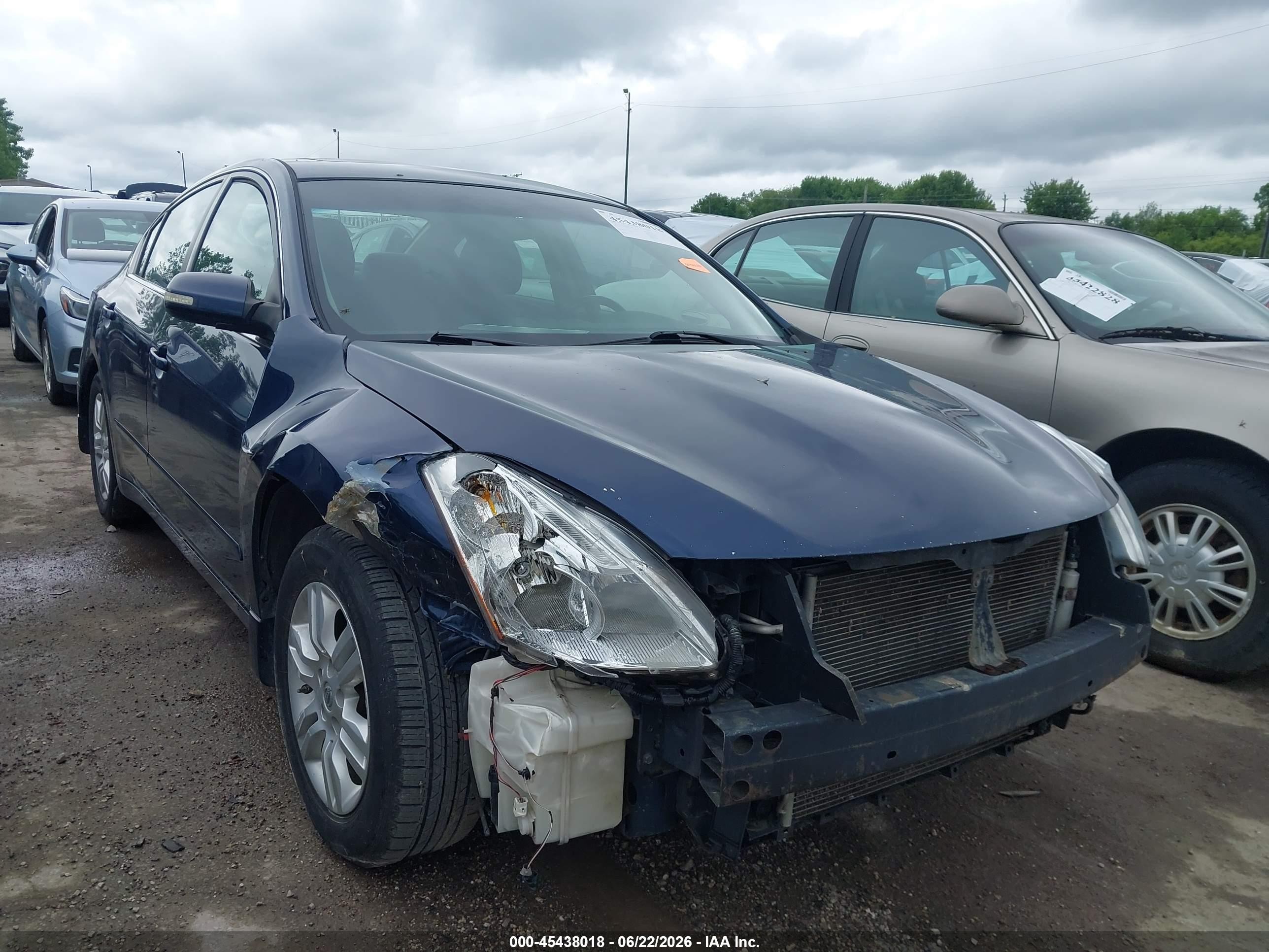 2010 Nissan Altima 2.5 S Blue vin: 1N4AL2AP0AN411508