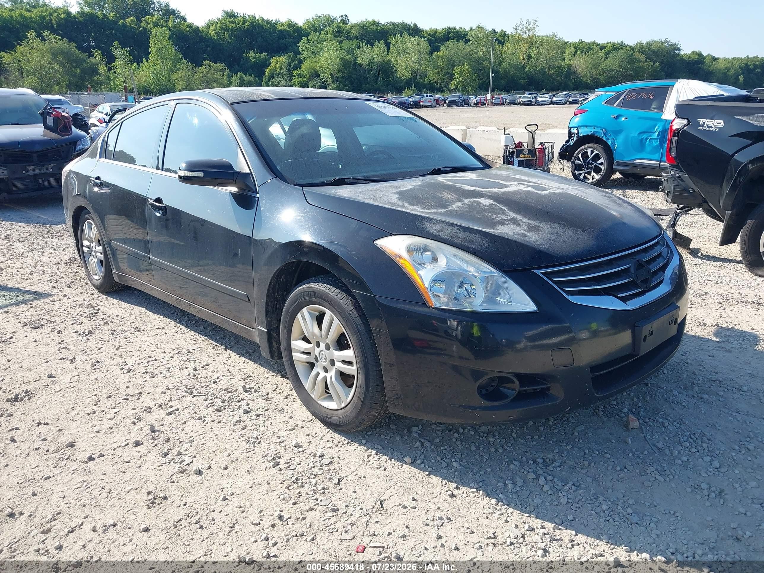 2010 Nissan Altima 2.5 S Black vin: 1N4AL2AP0AN417650