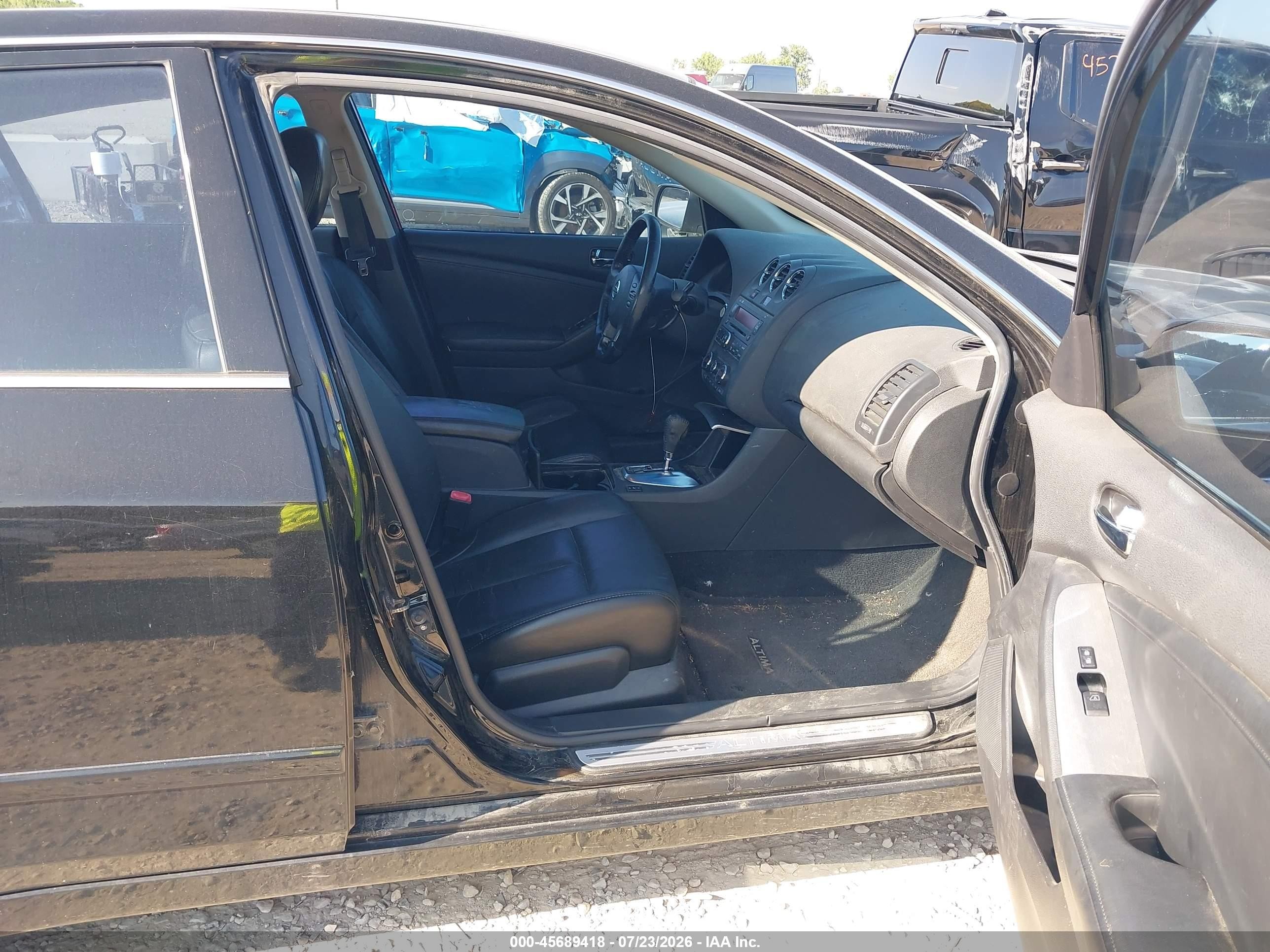 2010 Nissan Altima 2.5 S Black vin: 1N4AL2AP0AN417650