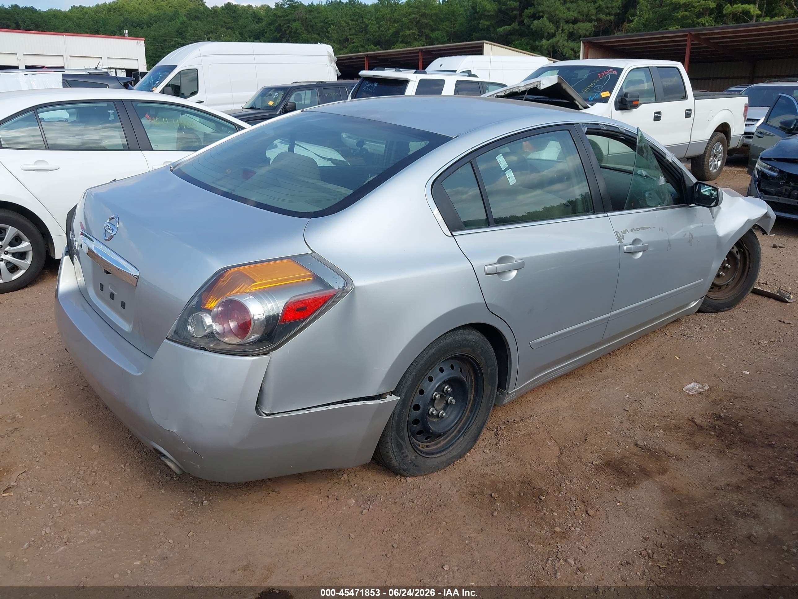 2010 Nissan Altima 2.5 Silver vin: 1N4AL2AP0AN431435