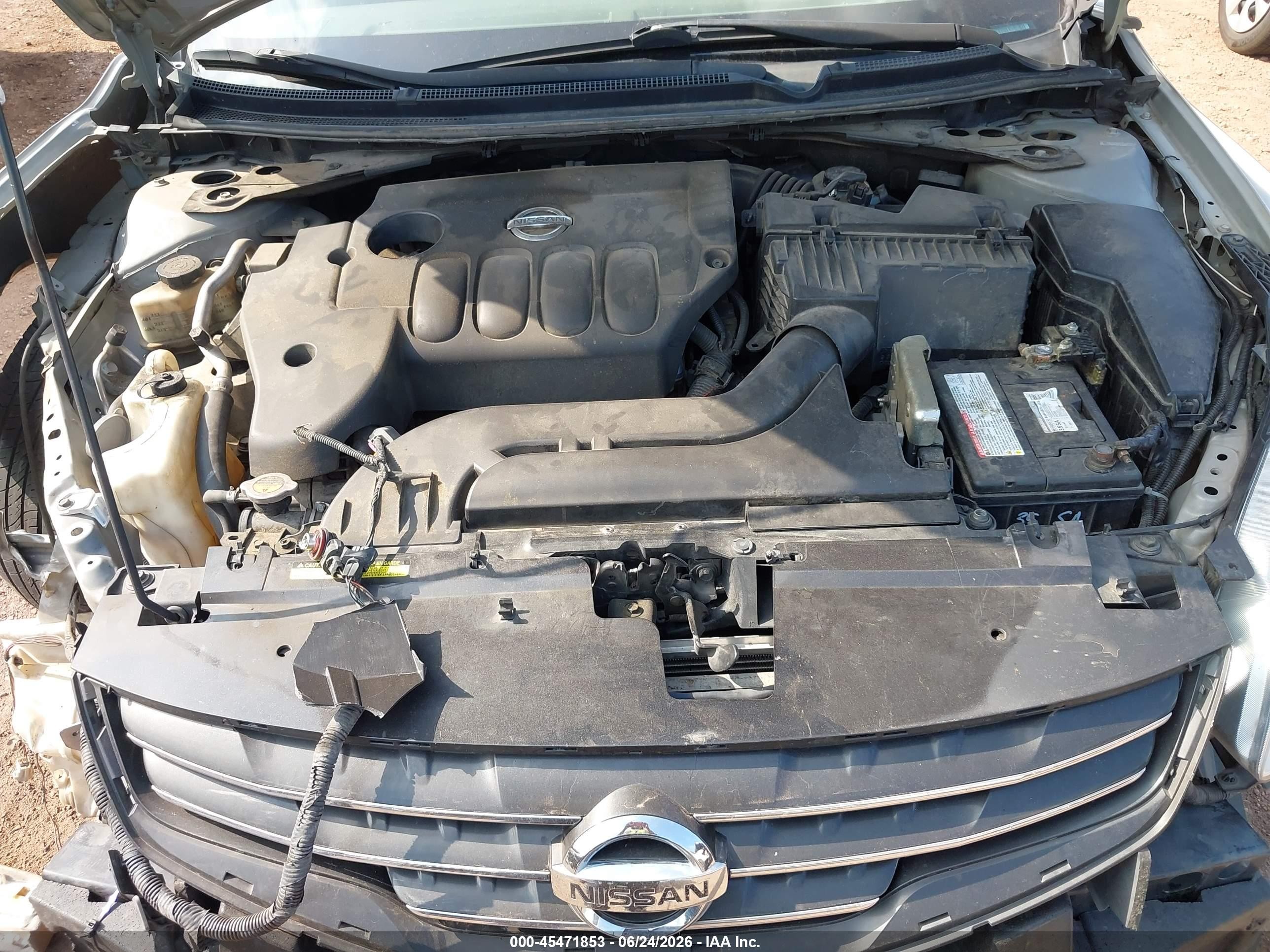 2010 Nissan Altima 2.5 Silver vin: 1N4AL2AP0AN431435