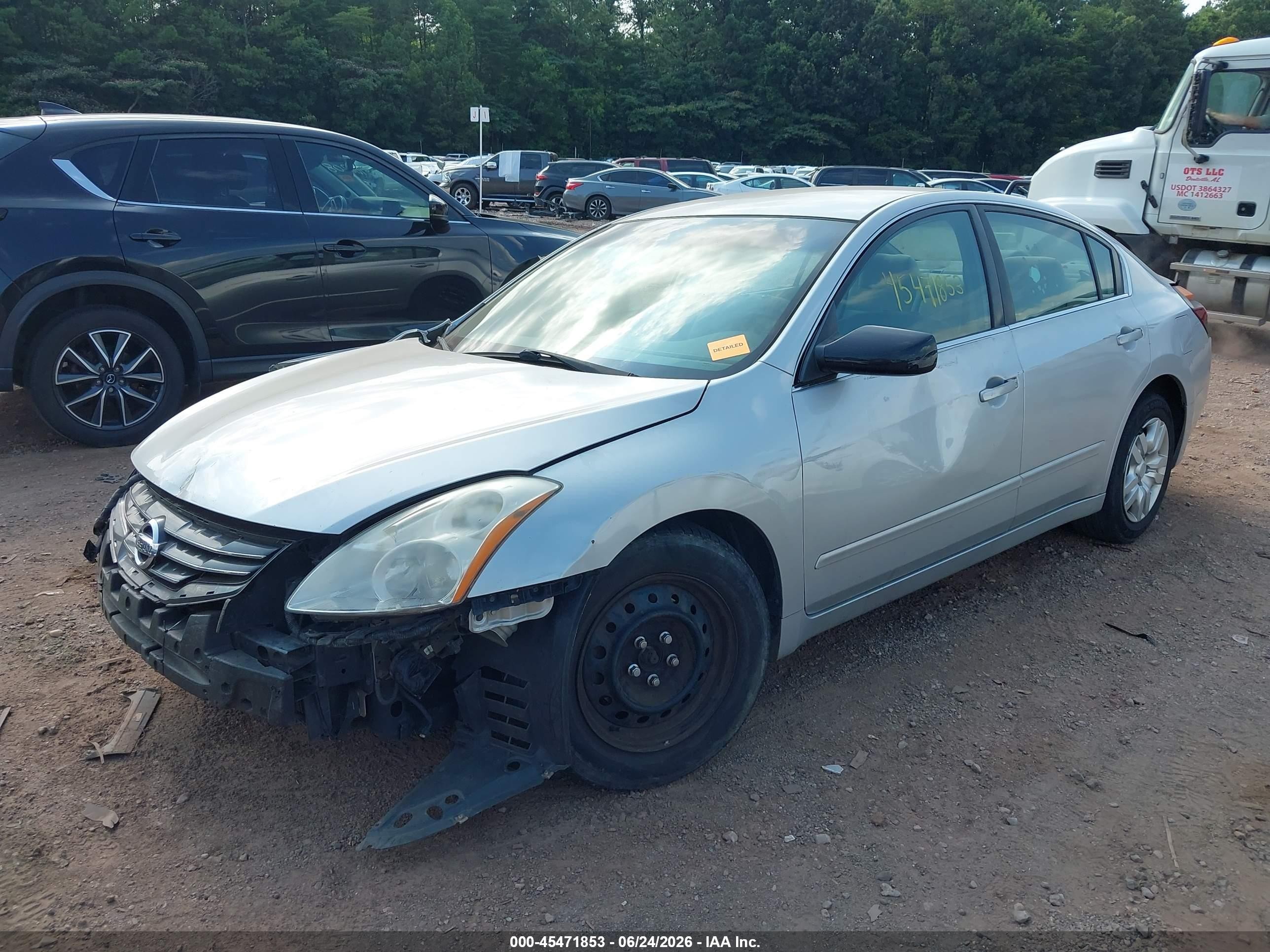 2010 Nissan Altima 2.5 Silver vin: 1N4AL2AP0AN431435