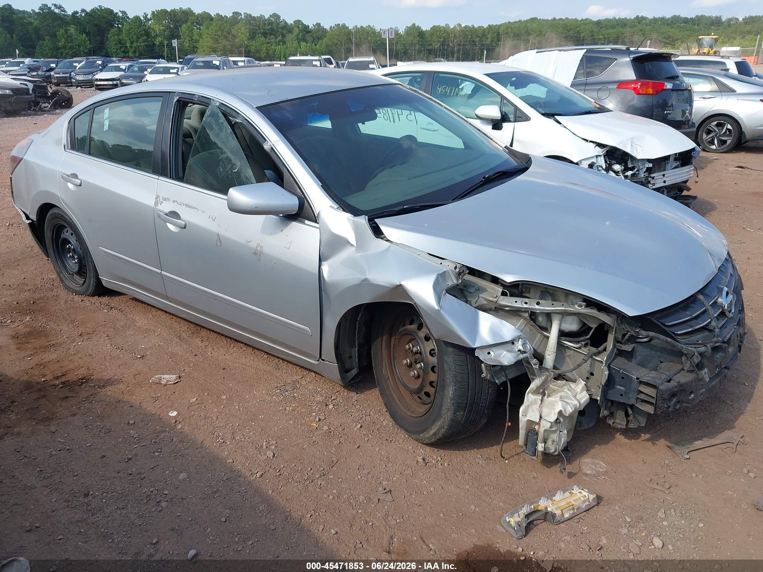 2010 Nissan Altima 2.5 Silver vin: 1N4AL2AP0AN431435