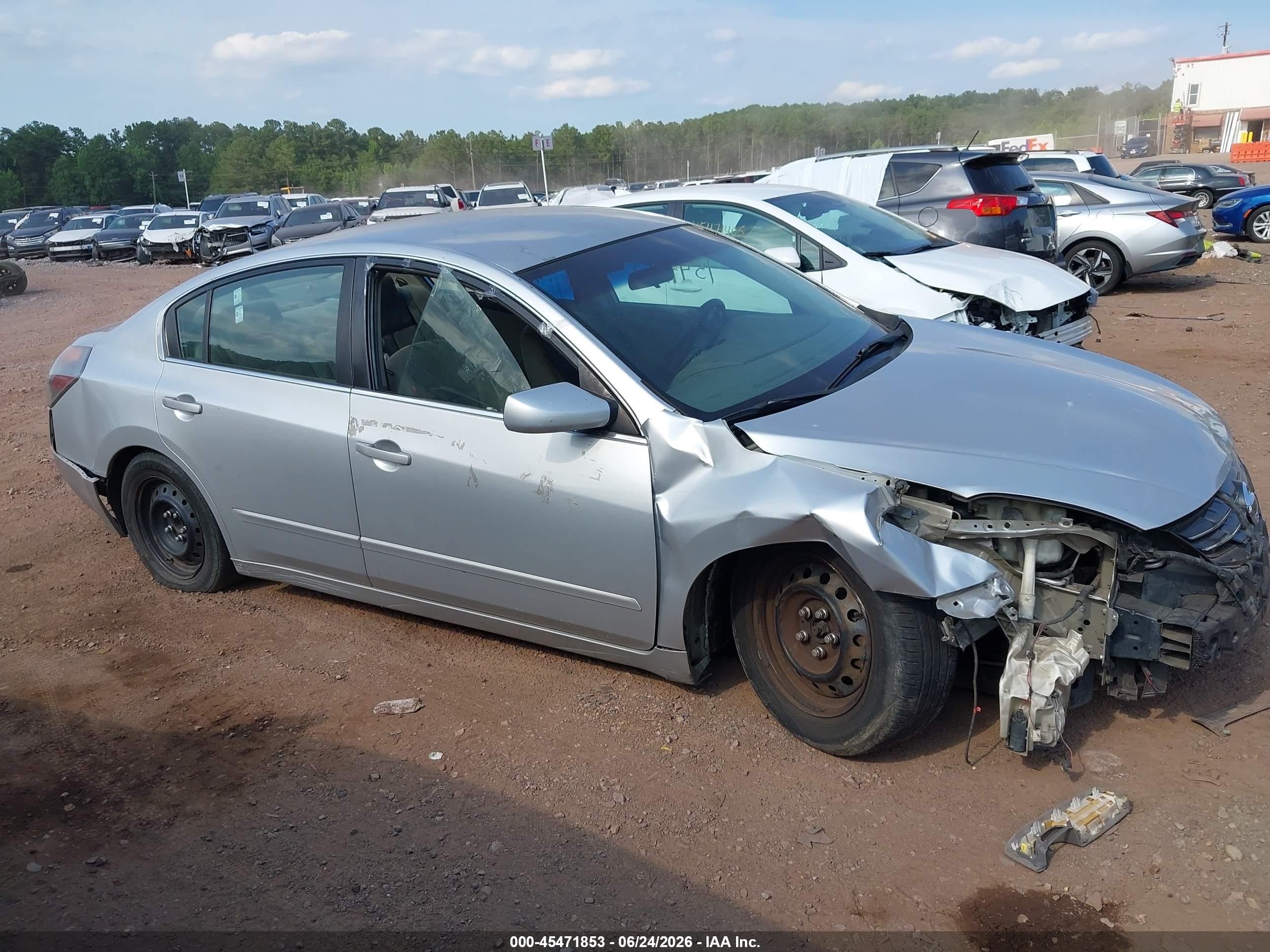 2010 Nissan Altima 2.5 Silver vin: 1N4AL2AP0AN431435