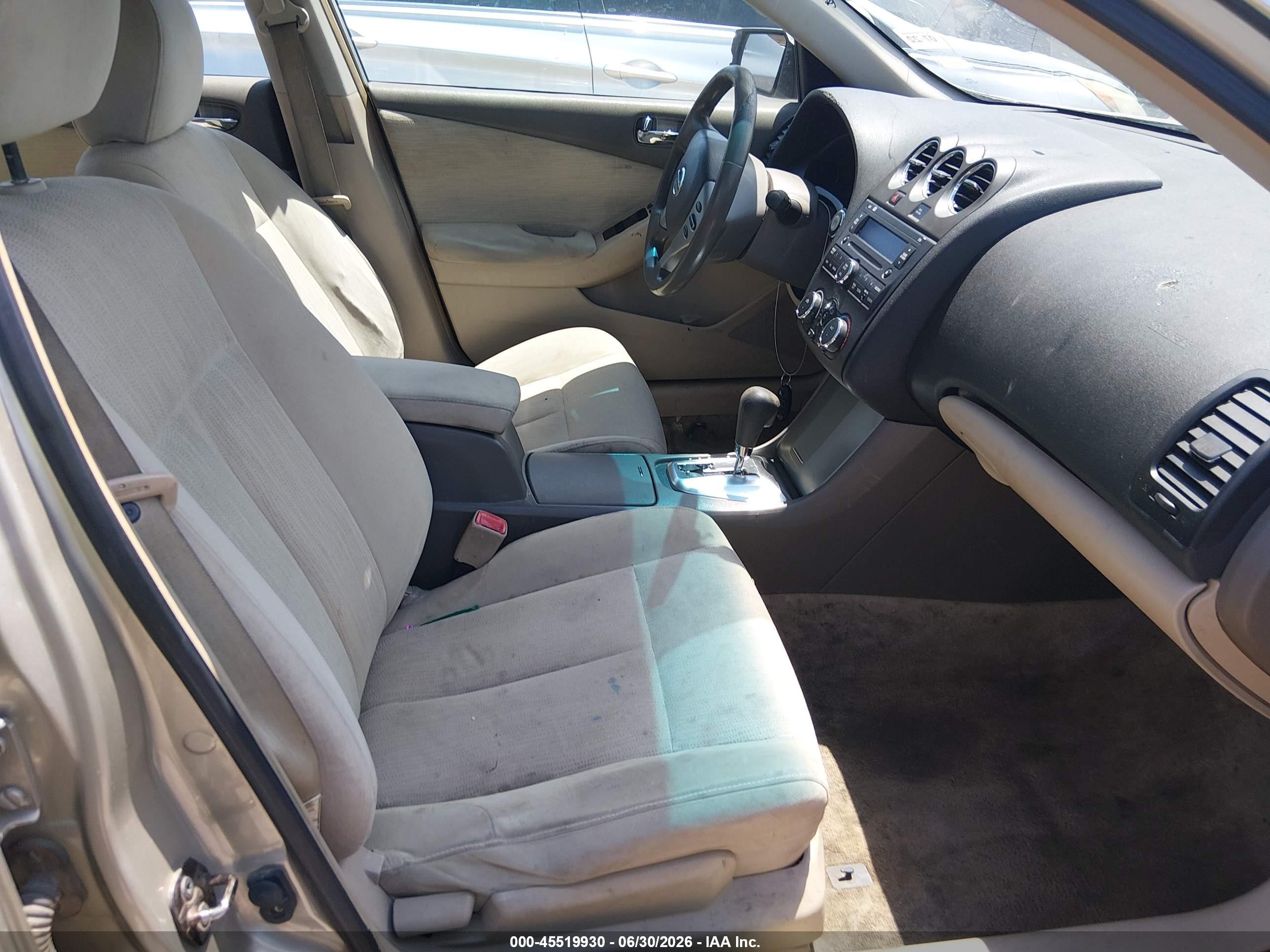 2010 Nissan Altima 2.5 S Gold vin: 1N4AL2AP0AN436764