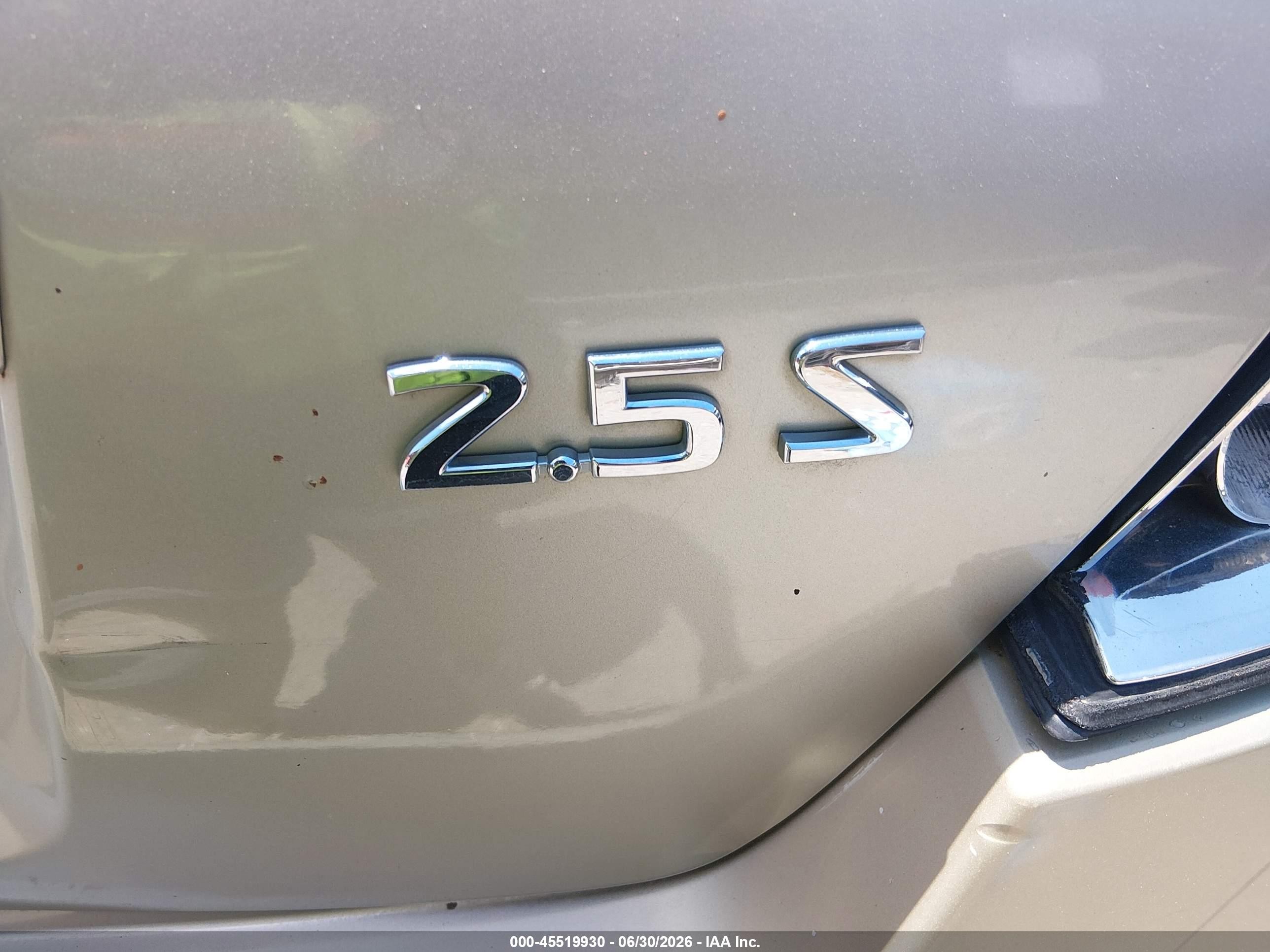 2010 Nissan Altima 2.5 S Gold vin: 1N4AL2AP0AN436764