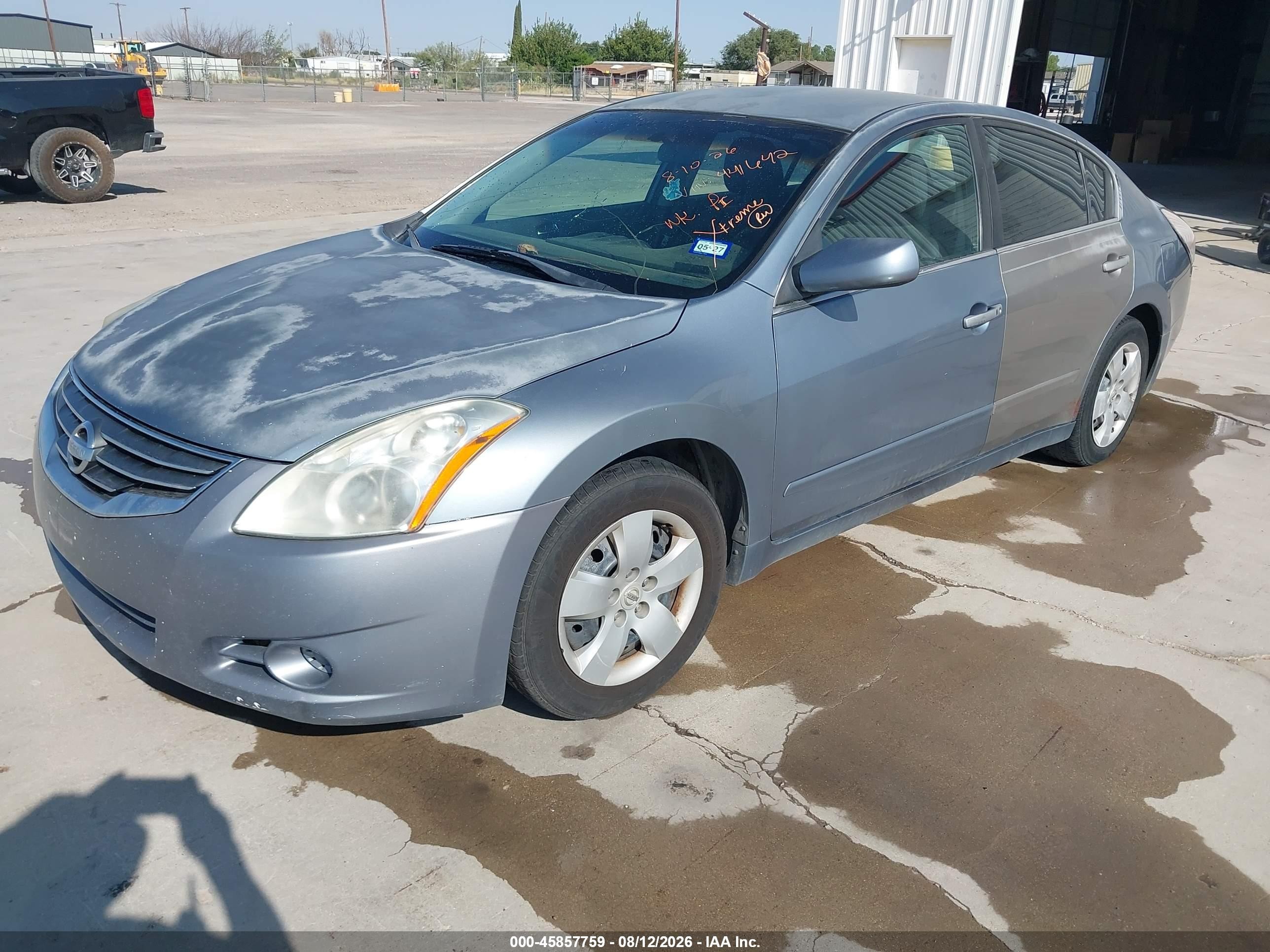2010 Nissan Altima 2.5 S Silver vin: 1N4AL2AP0AN441642
