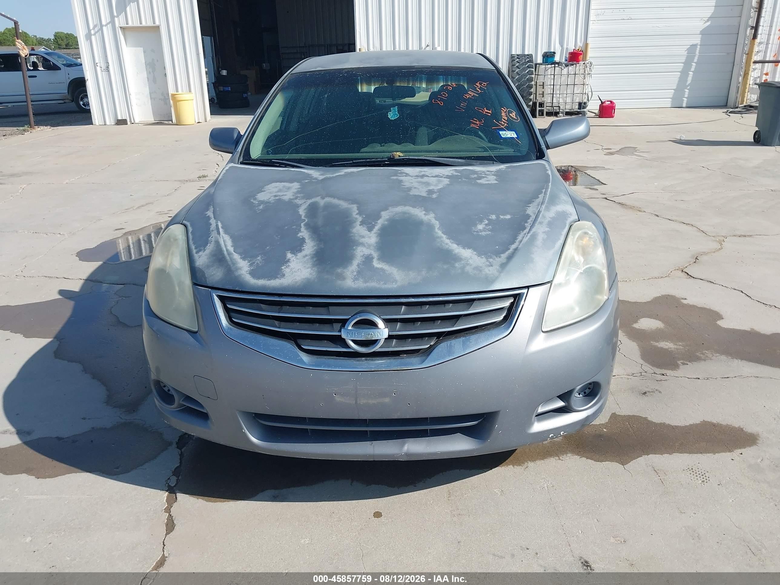 2010 Nissan Altima 2.5 S Silver vin: 1N4AL2AP0AN441642
