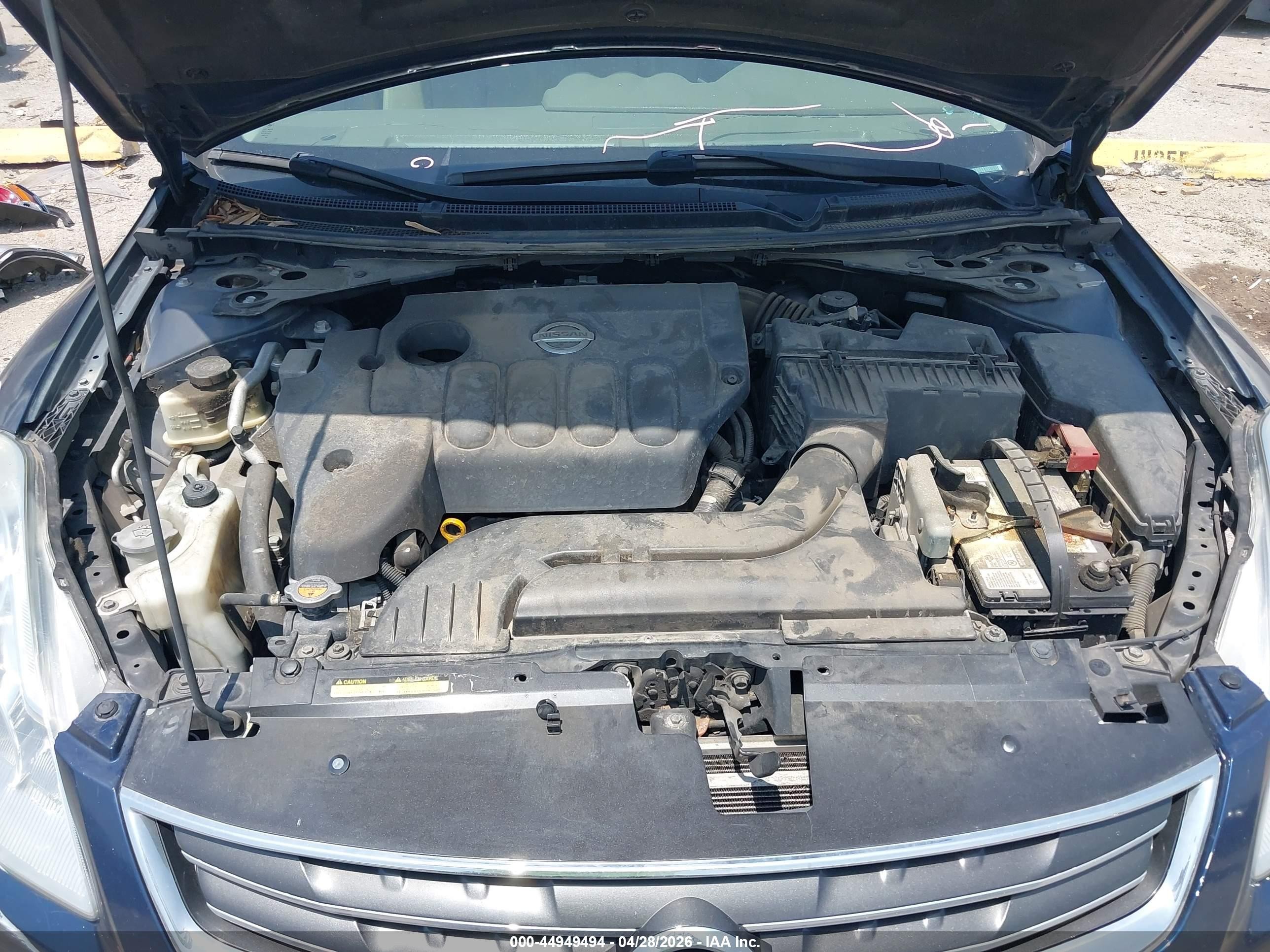 2010 Nissan Altima 2.5 S Синий vin: 1N4AL2AP0AN449532