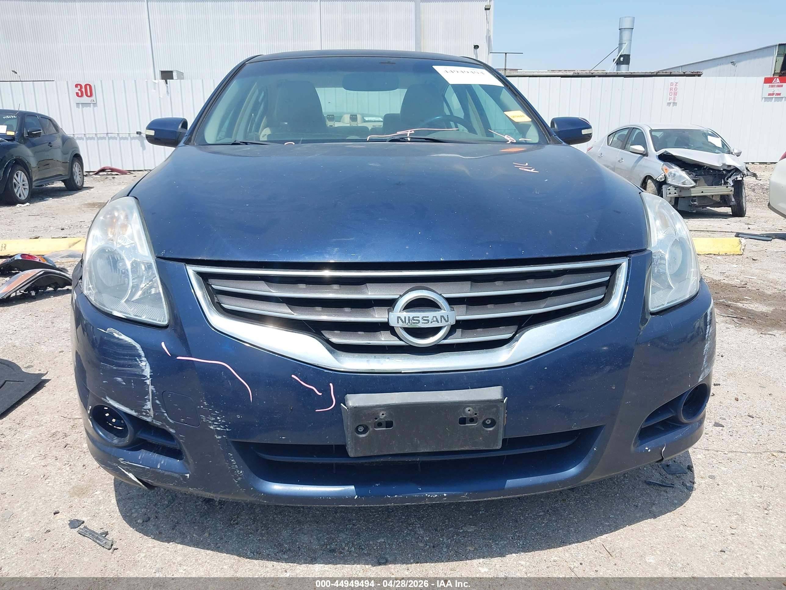 2010 Nissan Altima 2.5 S Синий vin: 1N4AL2AP0AN449532