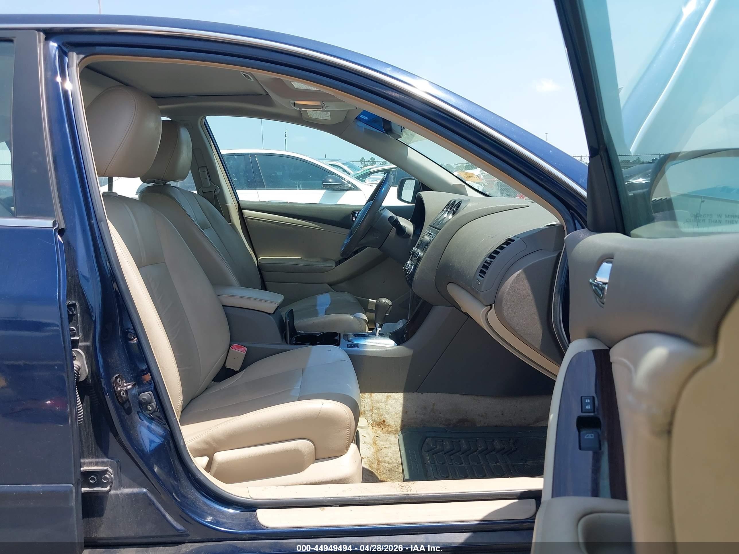 2010 Nissan Altima 2.5 S Синий vin: 1N4AL2AP0AN449532
