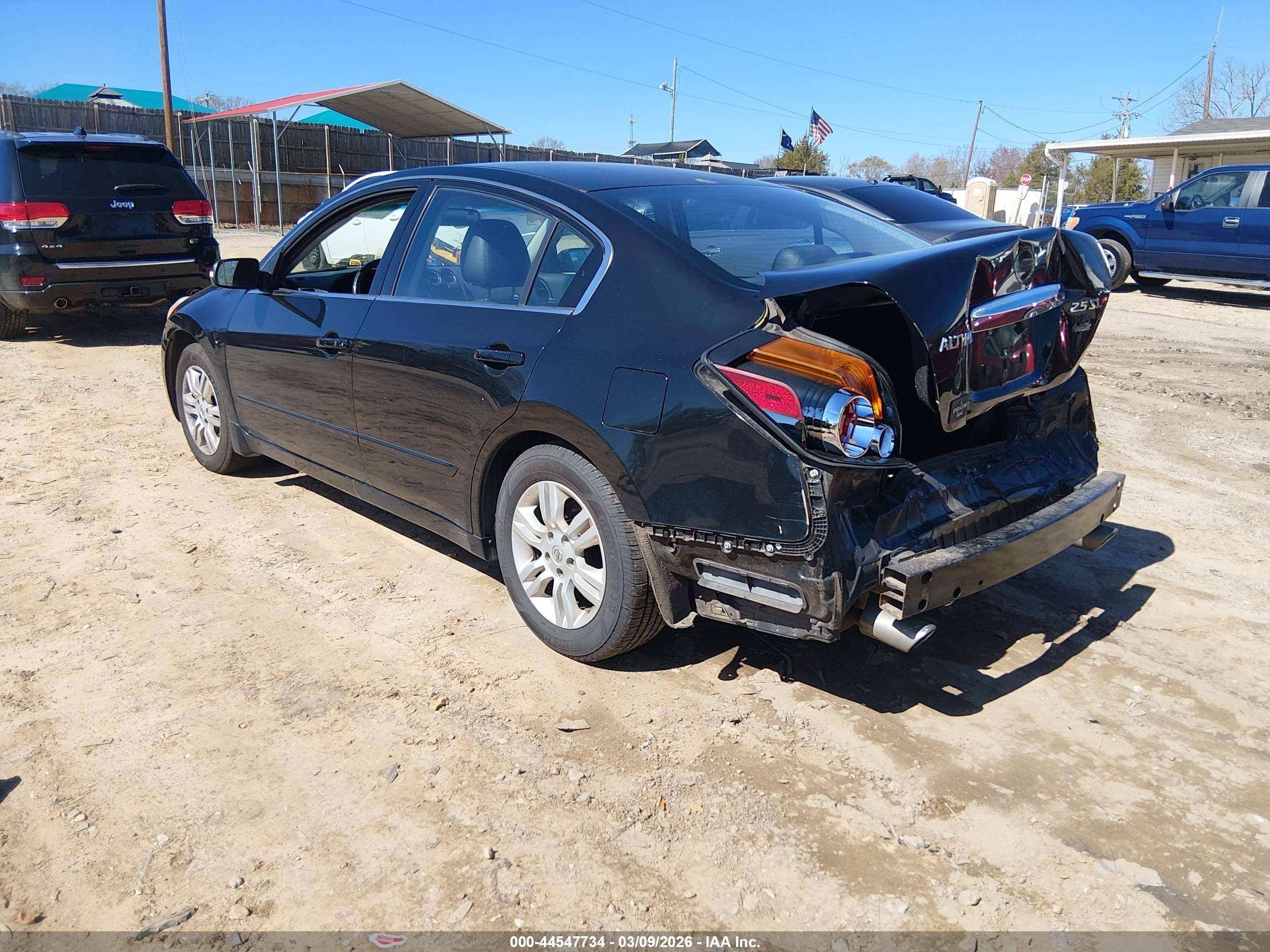 2010 Nissan Altima 2.5 S Black vin: 1N4AL2AP0AN480005