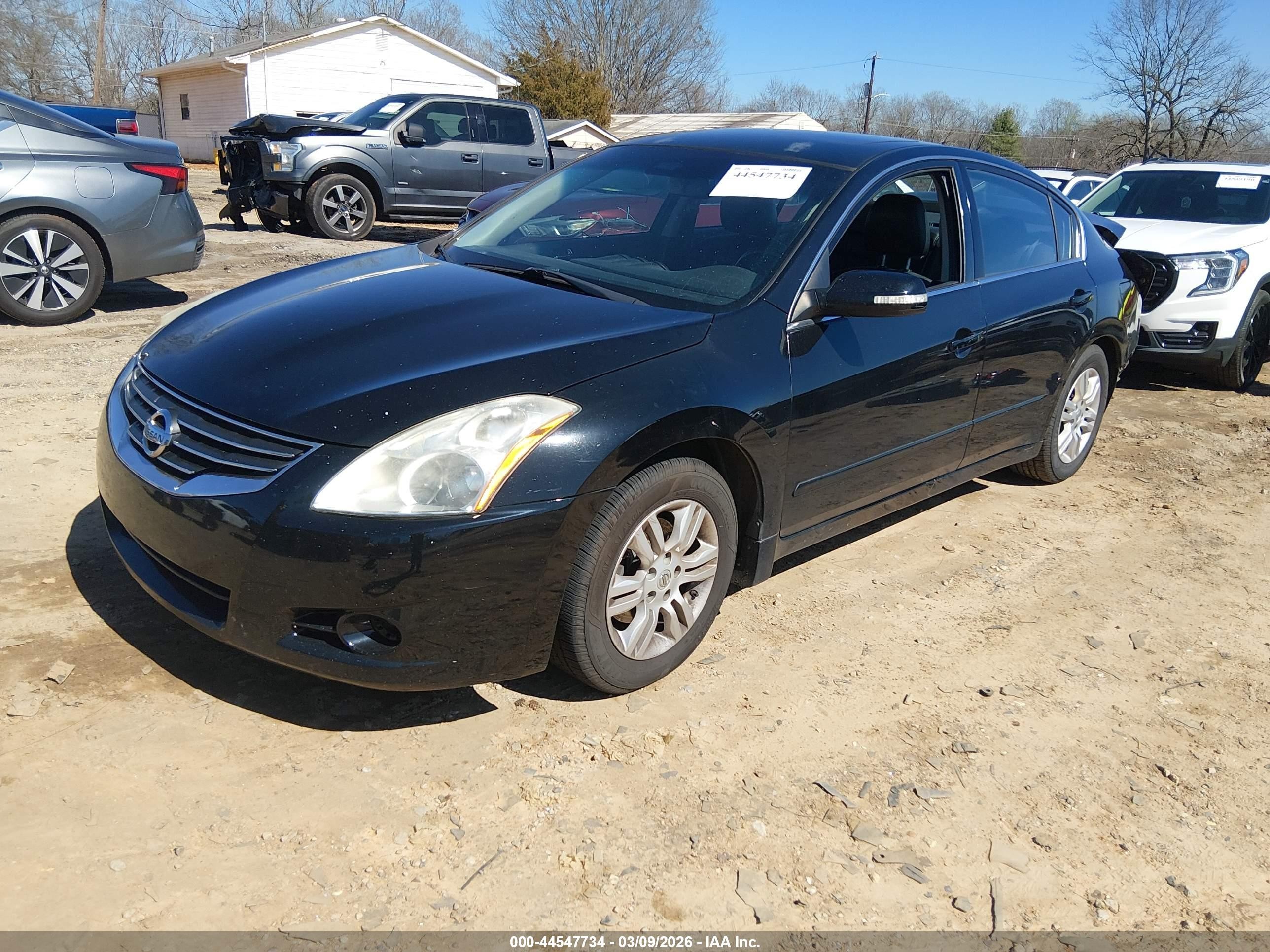 2010 Nissan Altima 2.5 S Black vin: 1N4AL2AP0AN480005