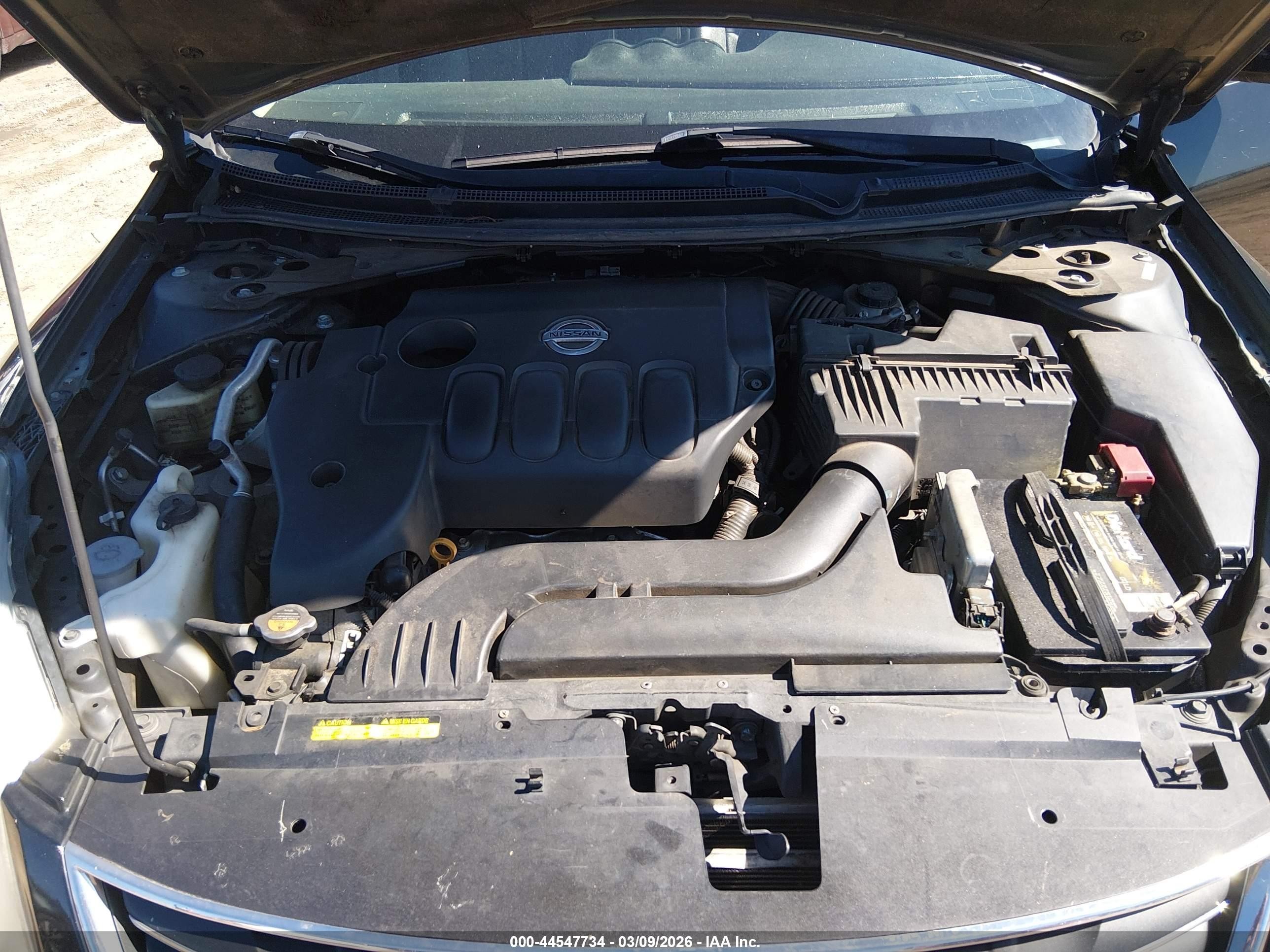 2010 Nissan Altima 2.5 S Black vin: 1N4AL2AP0AN480005