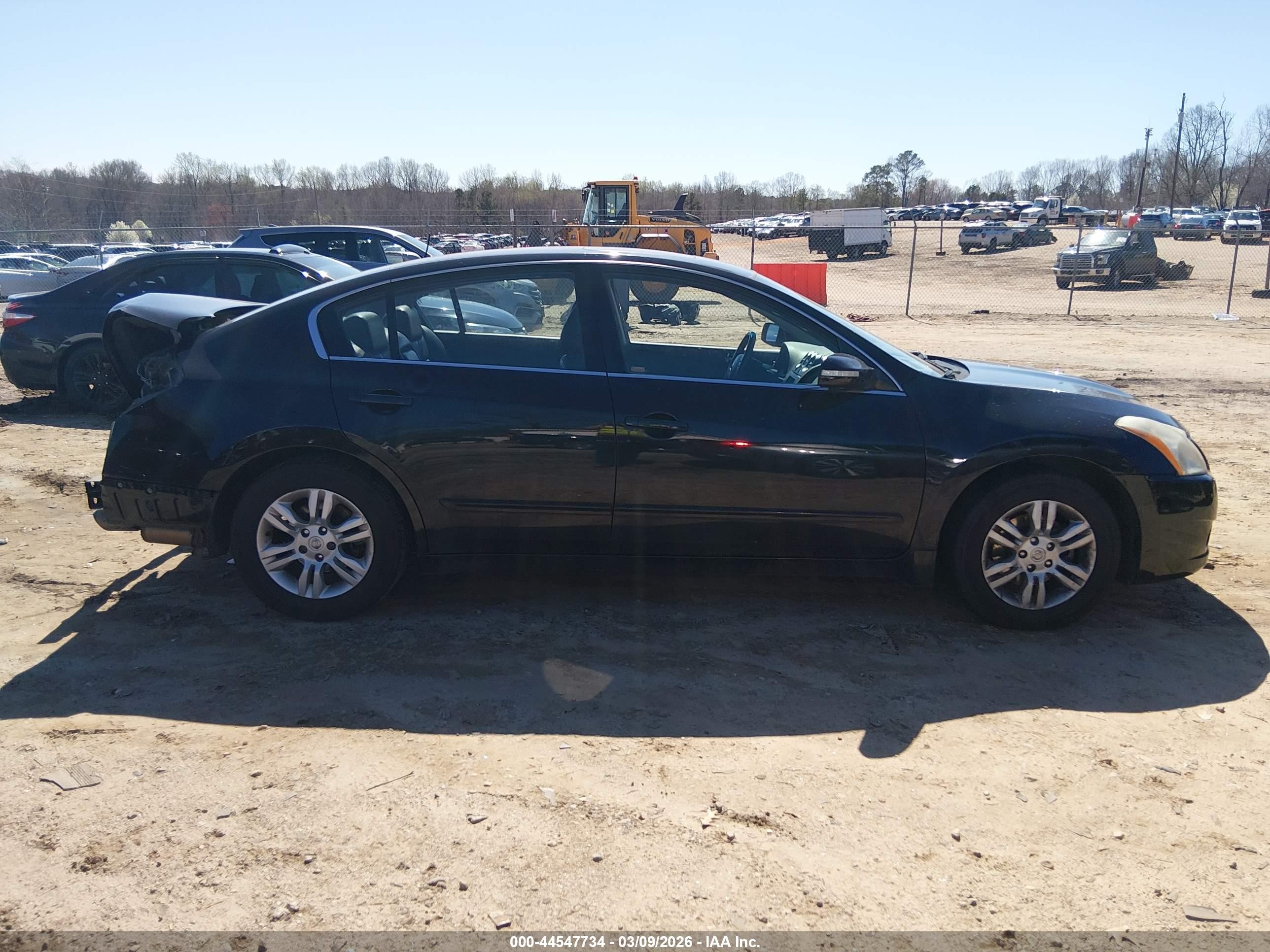 2010 Nissan Altima 2.5 S Black vin: 1N4AL2AP0AN480005