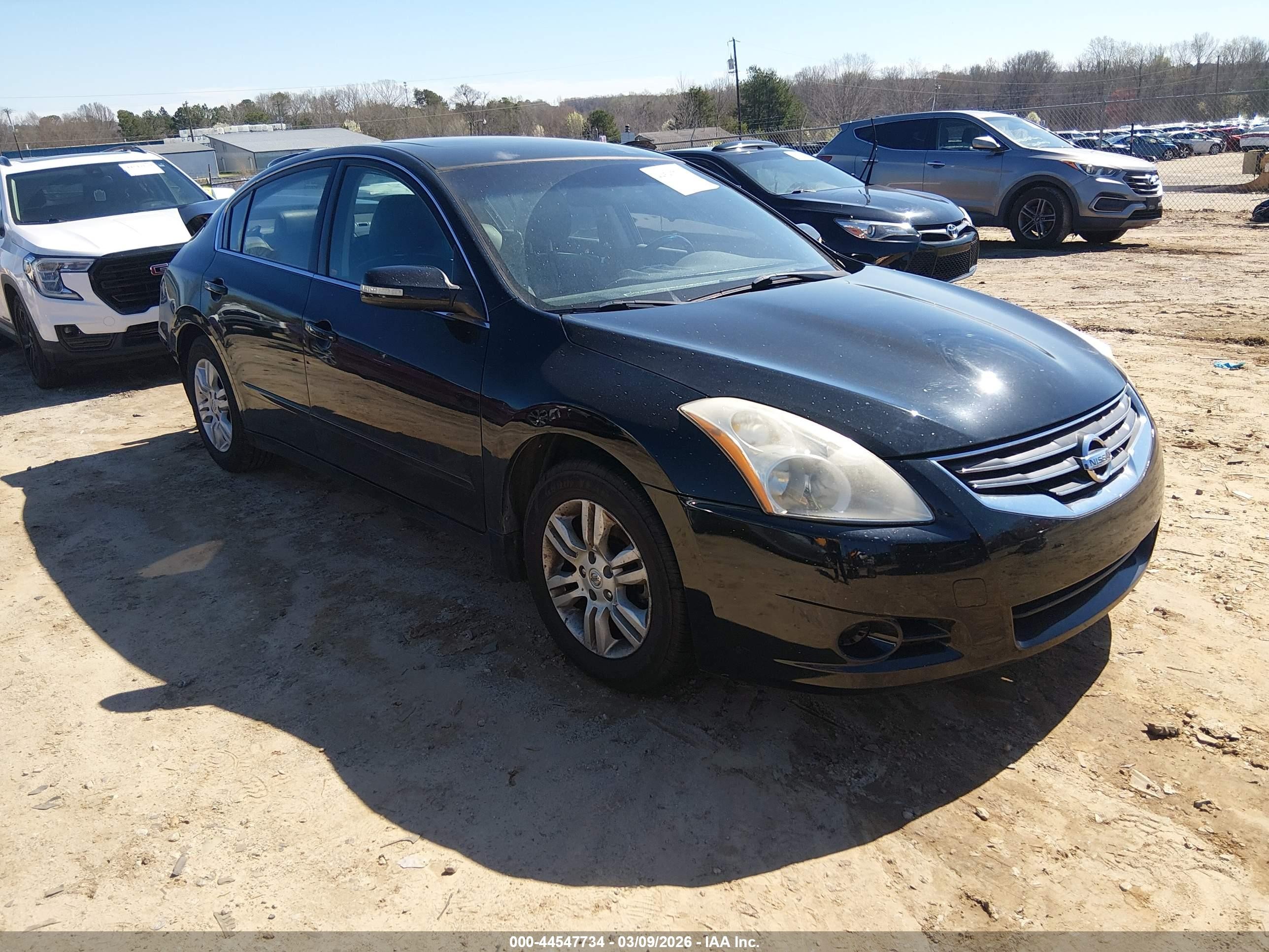 2010 Nissan Altima 2.5 S Black vin: 1N4AL2AP0AN480005