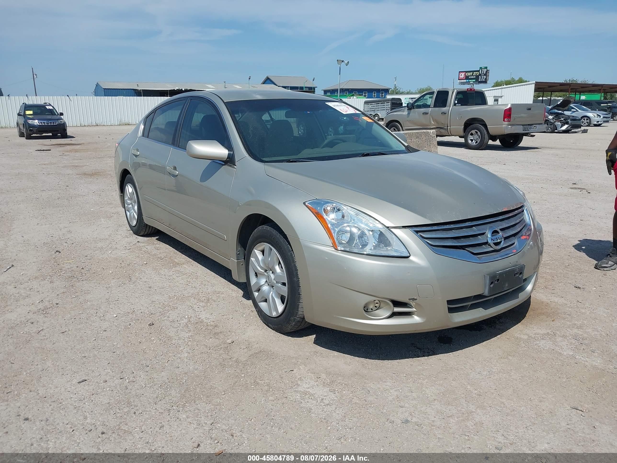 2010 Nissan Altima 2.5 S Золотой vin: 1N4AL2AP0AN481607