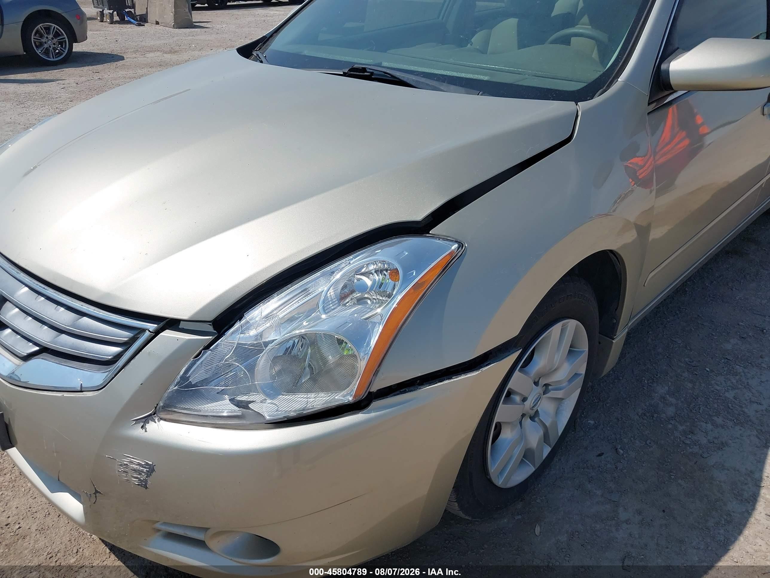 2010 Nissan Altima 2.5 S Gold vin: 1N4AL2AP0AN481607